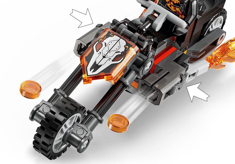 LEGO® Marvel Super Heroes™ 76335 Spider-Man vs. Ghost Rider auf seinem Motorrad - Bild 4