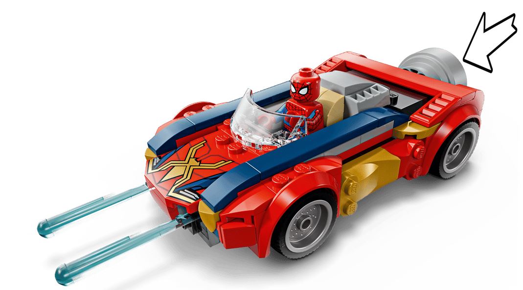 LEGO Marvel  76336 Spider-Man Auto vs. Venomized Wolverine - Bild 4