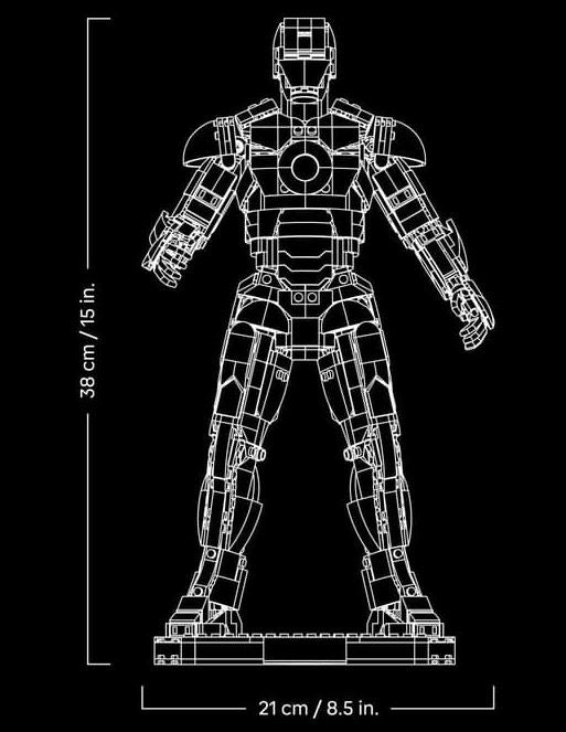 LEGO Marvel Super Heroes™ 76344 Iron Man Mark 3 Sammleredition - Bild 9