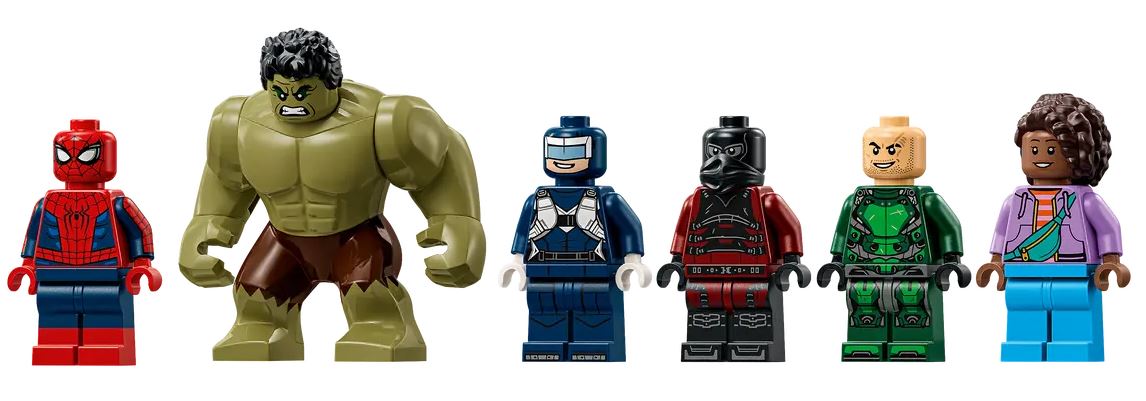 LEGO® Marvel Super Heroes™ 76350 Grosser Showdown: Spider-Man vs. Hulk - Bild 4