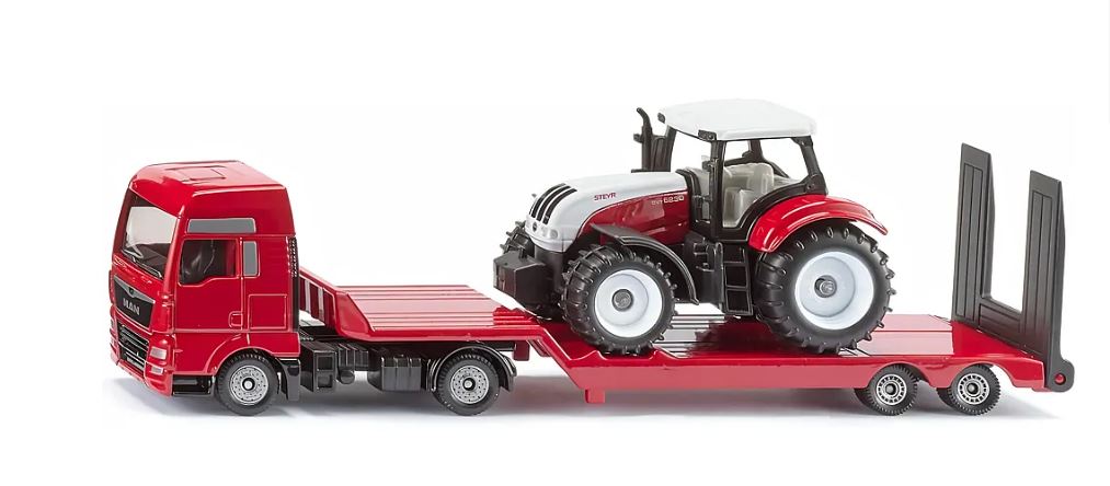Siku MAN Lkw mit Steyr Trakto 01.764 - Bild 1