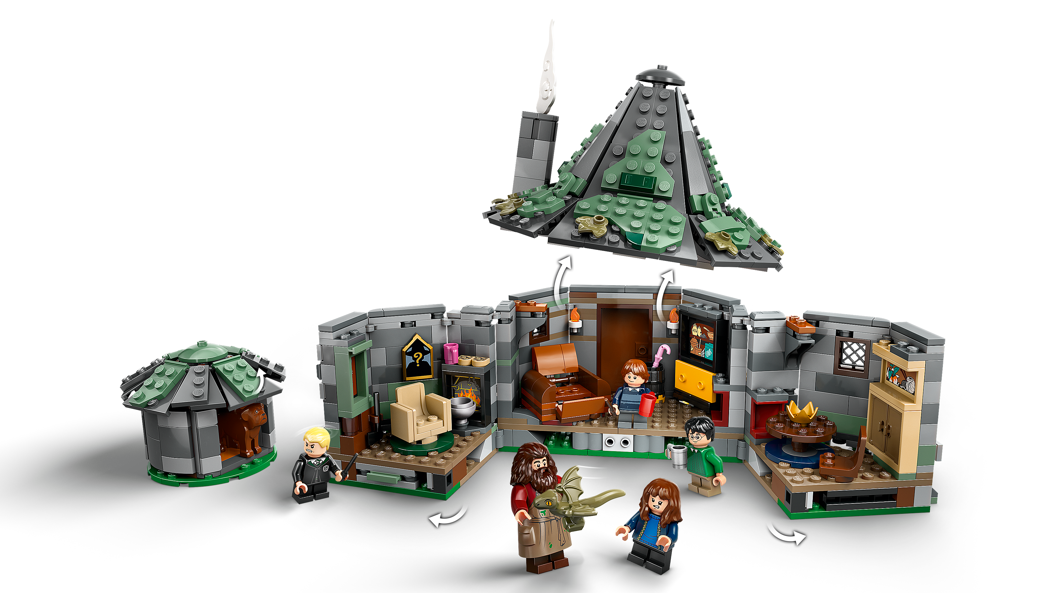 LEGO Harry Potter Hagrids Hütte: Ein unerwarteter Besuch 76428 - Bild 8