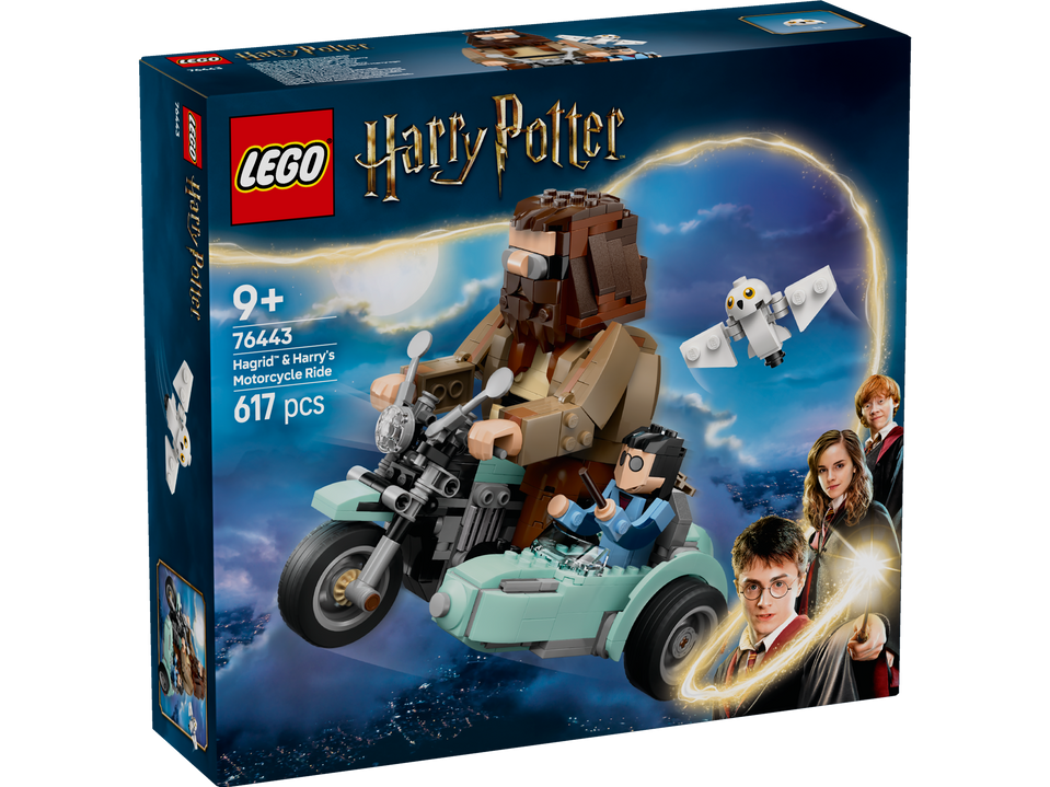 LEGO Harry Potter Hogwarts™: Hagrids und Harry's Motorradtour 76443