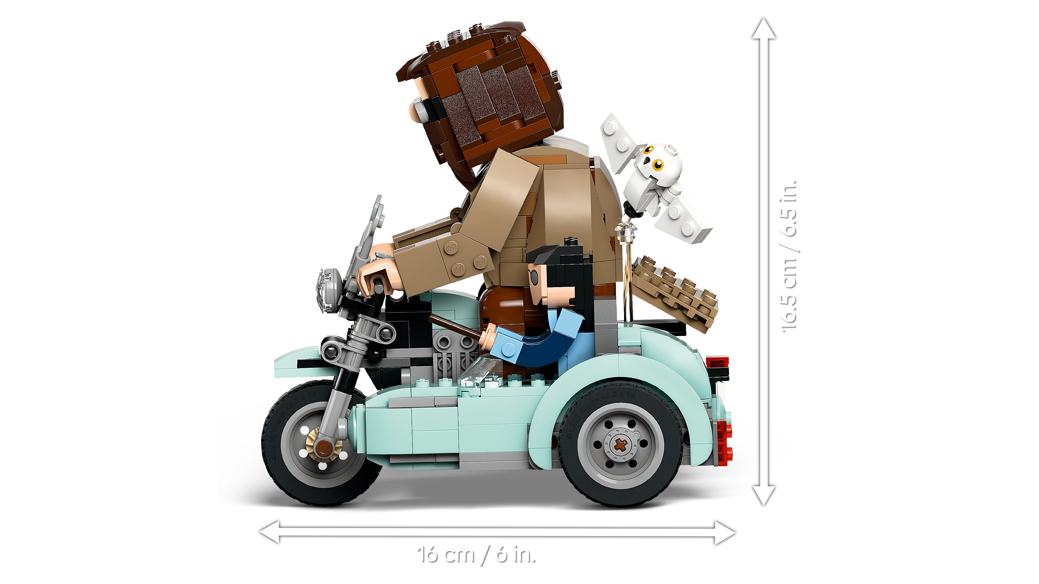 LEGO Harry Potter Hogwarts™: Hagrids und Harry's Motorradtour 76443 - Bild 4