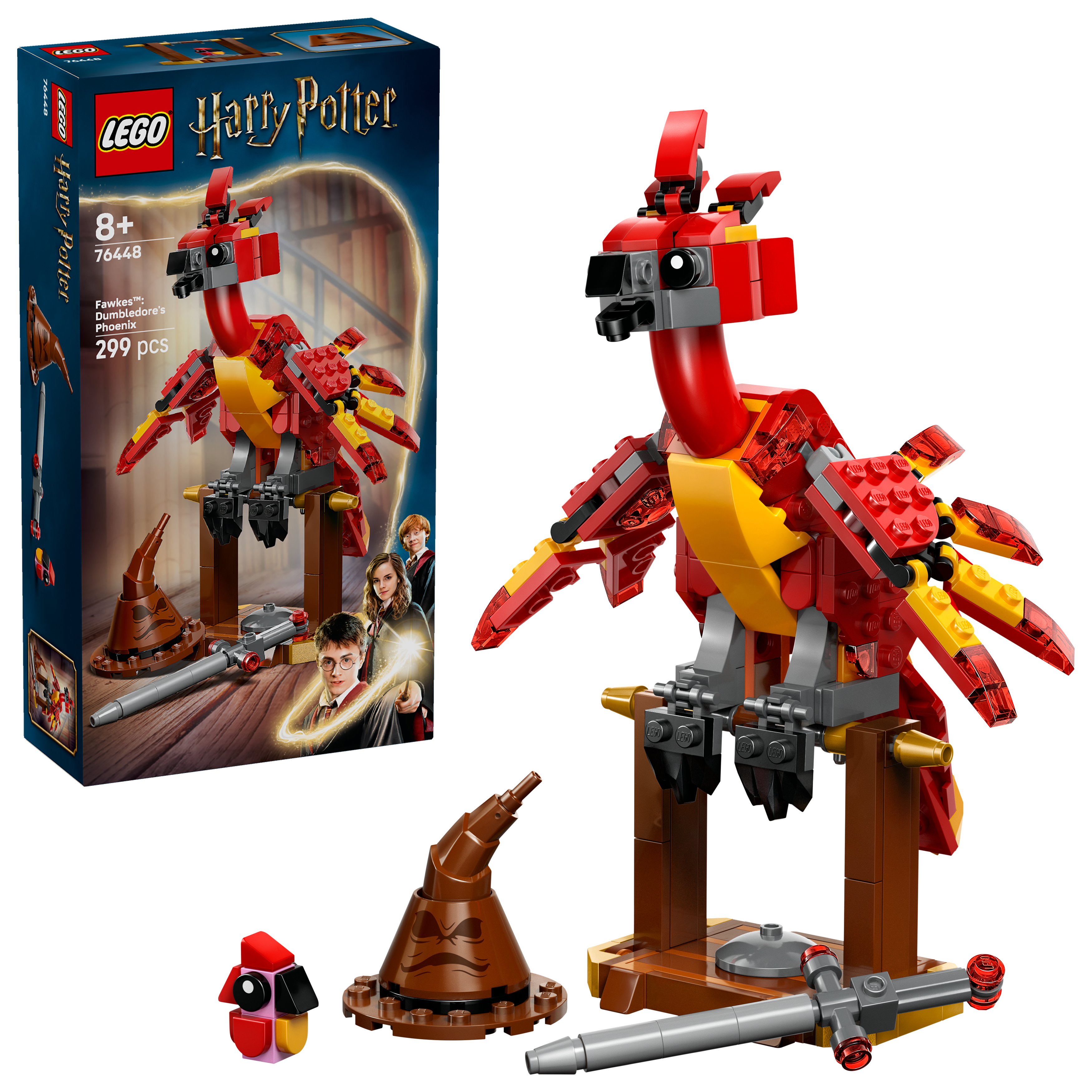LEGO Harry Potter Fawkes™: Dumbledores Phönix 76448 - Bild 6