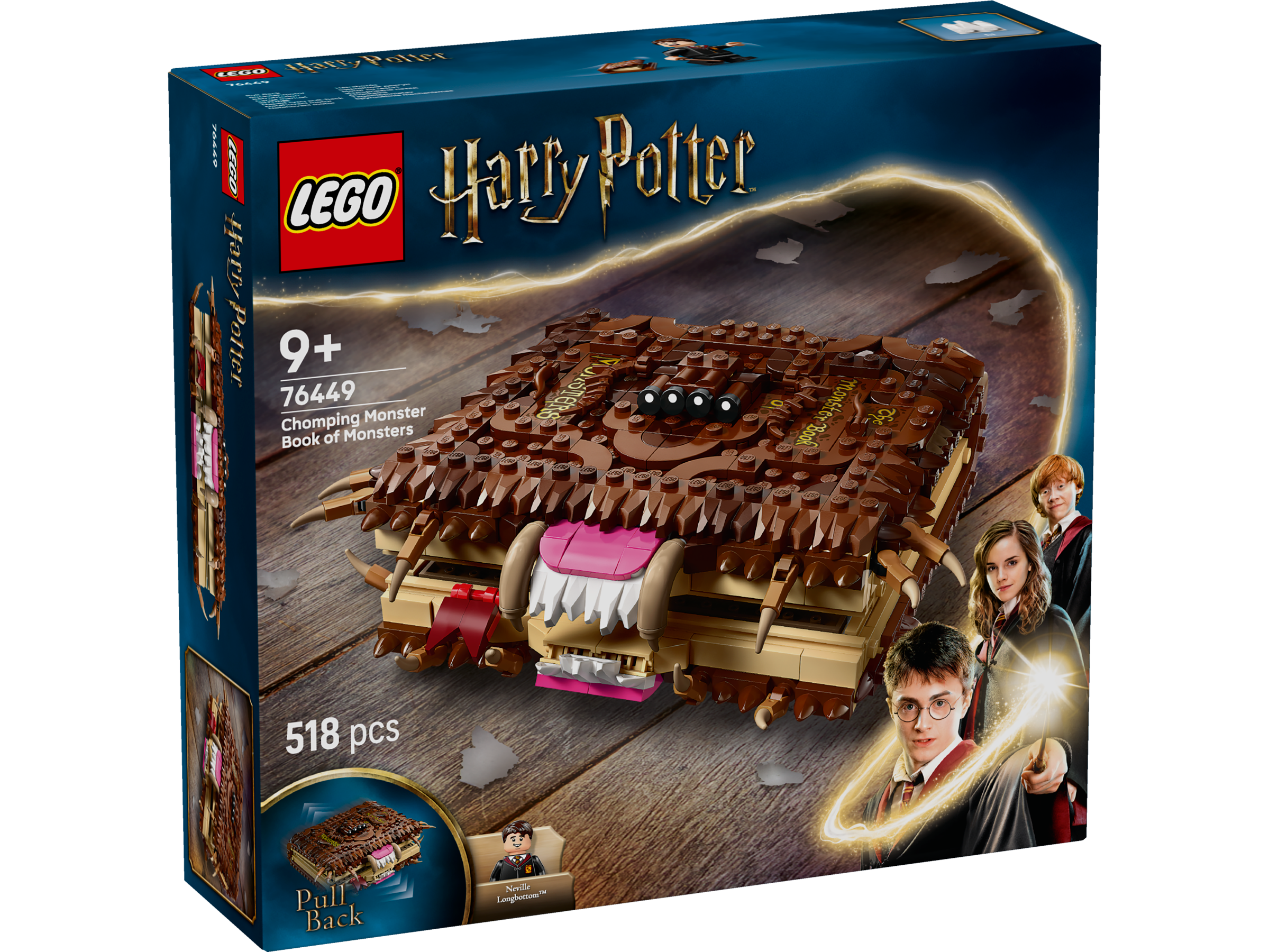 LEGO Harry Potter Beißendes Monsterbuch der Monster 76449 - Bild 1