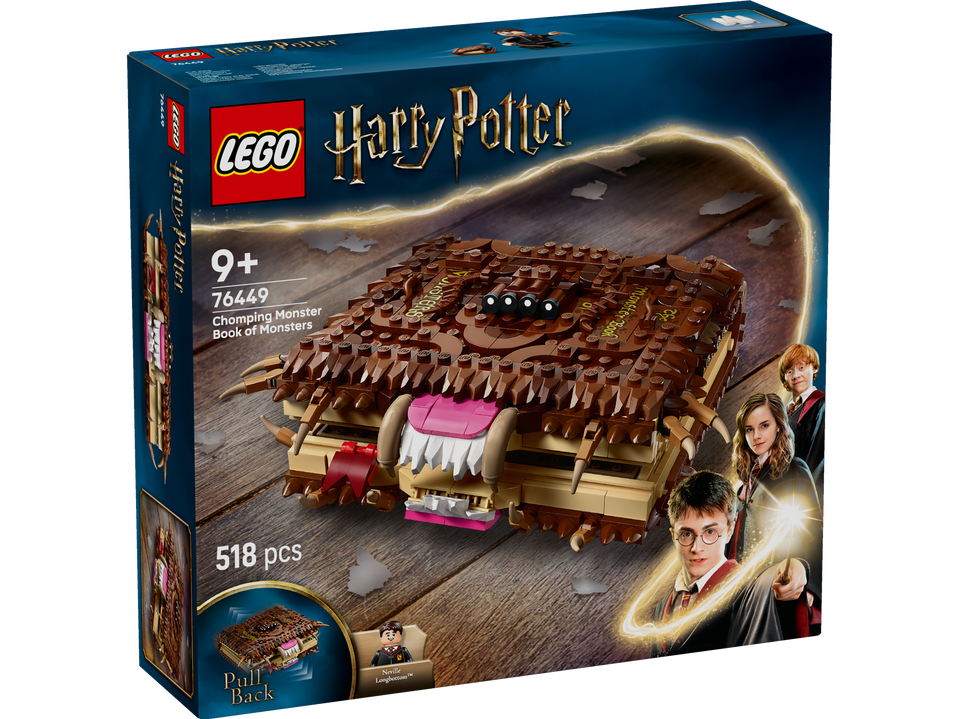 LEGO Harry Potter Beißendes Monsterbuch der Monster 76449