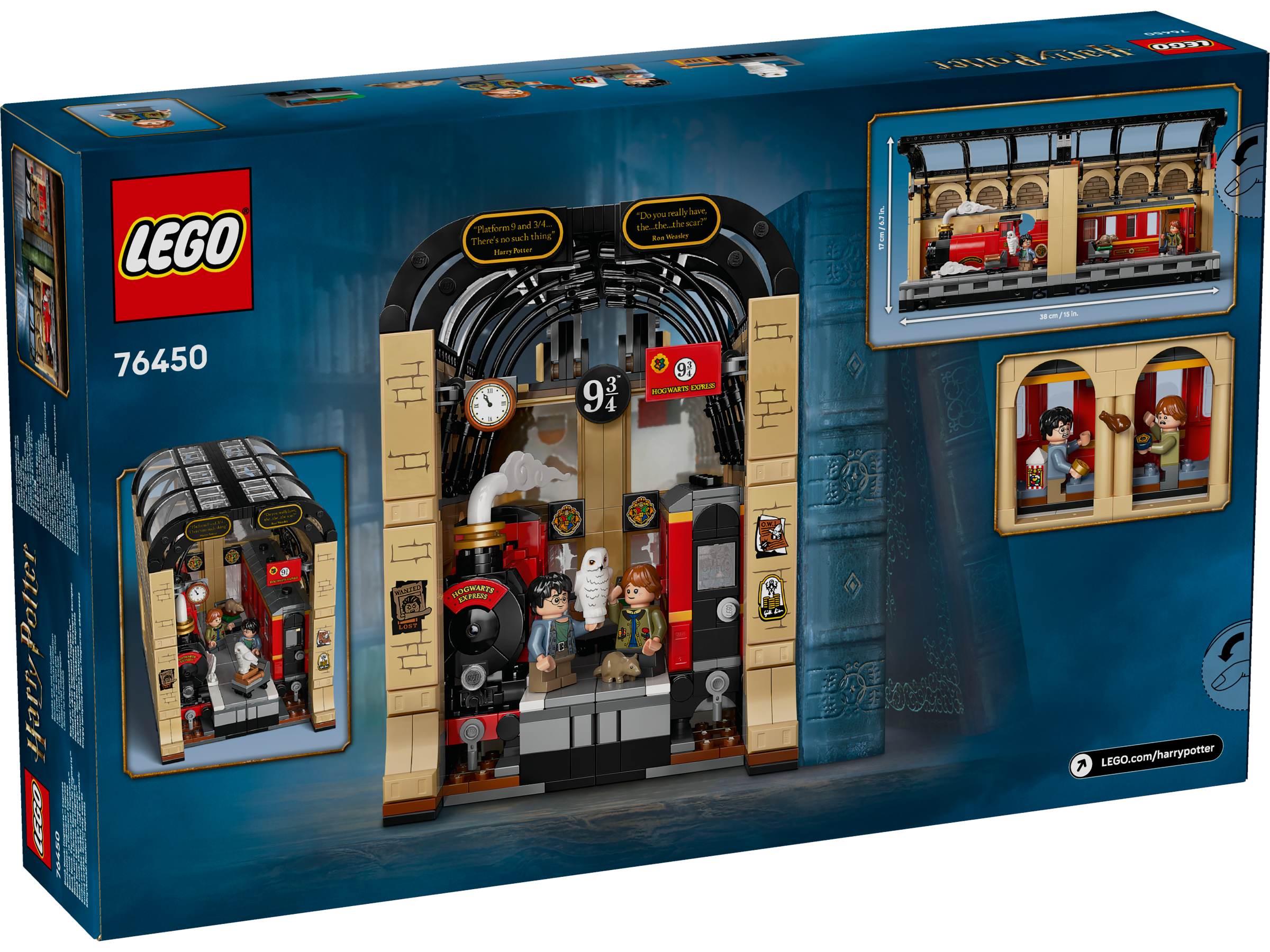 LEGO Harry Potter Buchstütze: Hogwarts™ Express 76450 - Bild 8