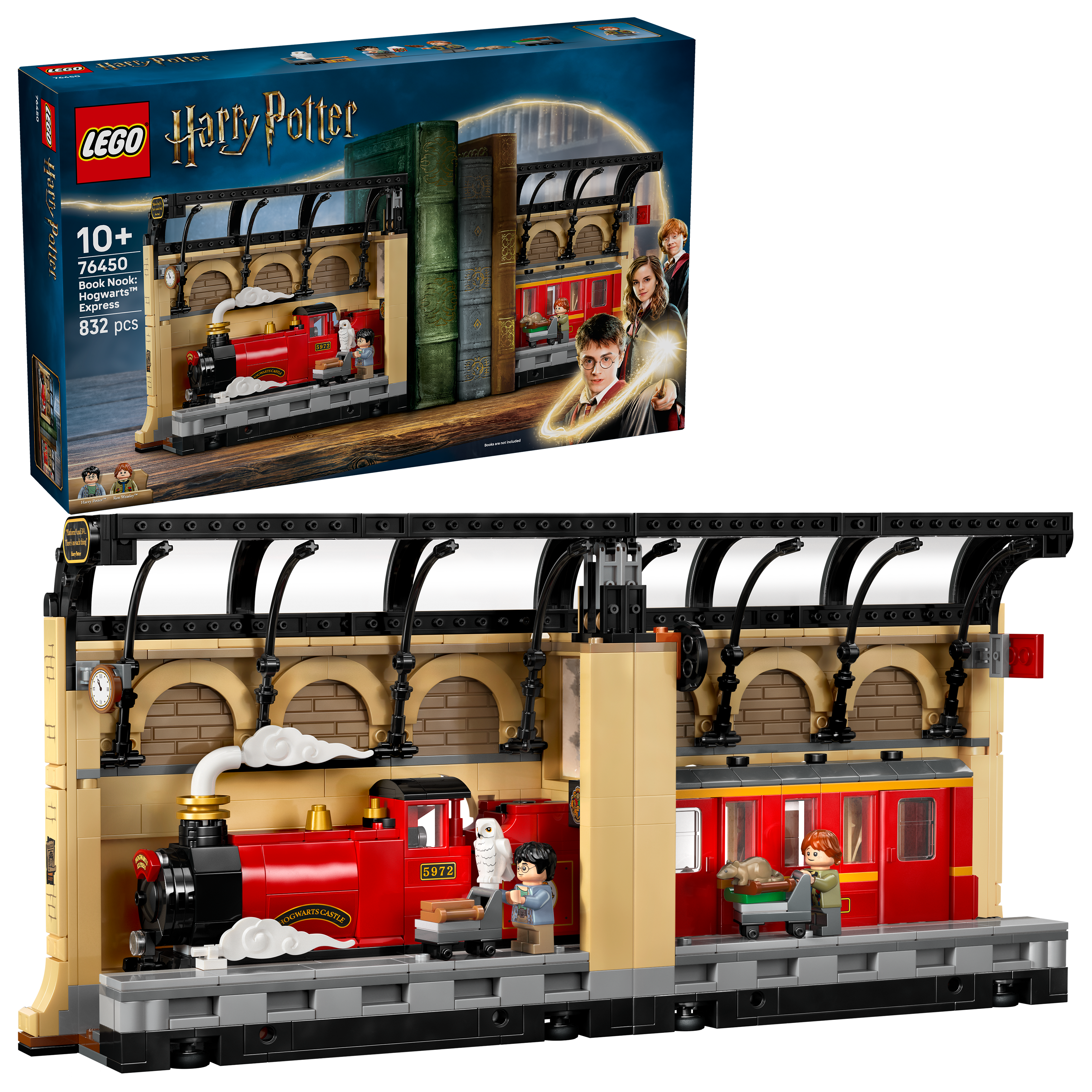 LEGO Harry Potter Buchstütze: Hogwarts™ Express 76450 - Bild 7