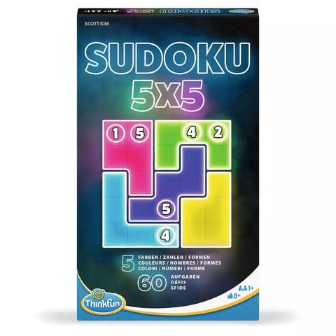 Verpackung Sudoku 5x5 76634, magnetisches Knobelspiel ab 8 Jahren