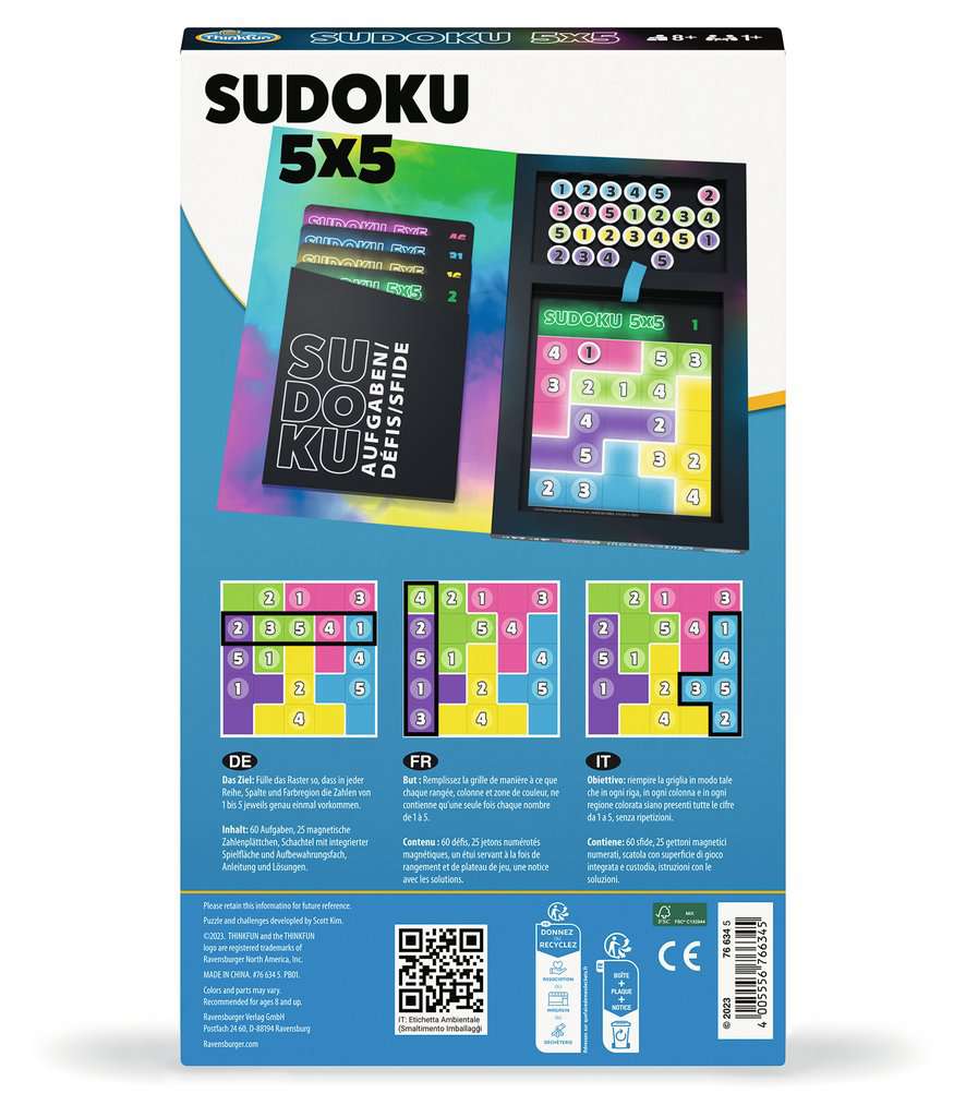 Sudoku 5x5 magnetisch 76.634 - Bild 2