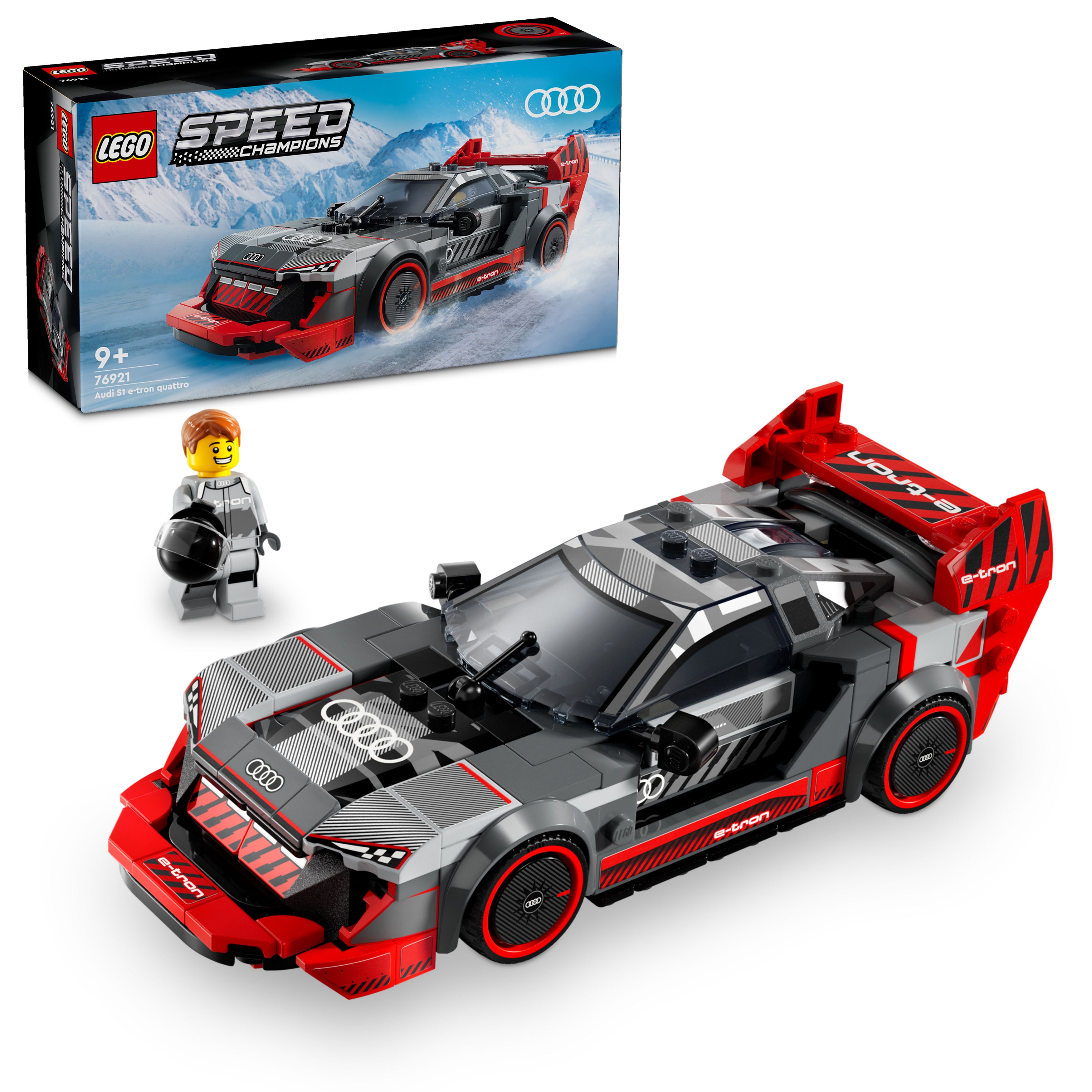 LEGO Speed Champions Audi S1 e-tron quattro Rennwagen 76921 - Bild 6