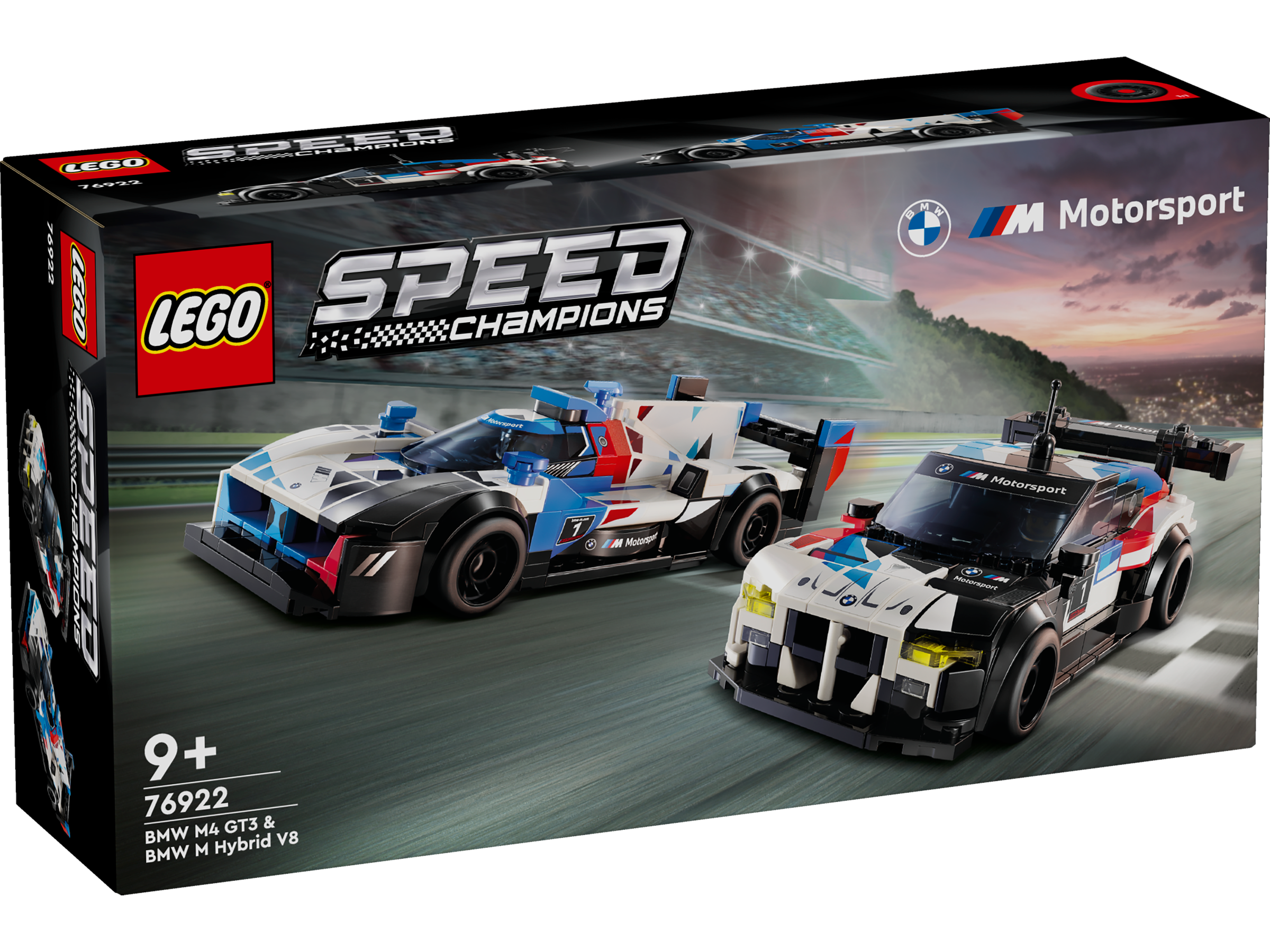 LEGO Speed Champions BMW M4 GT3 & BMW M Hybrid V8 Rennwagen 76922 - Bild 1