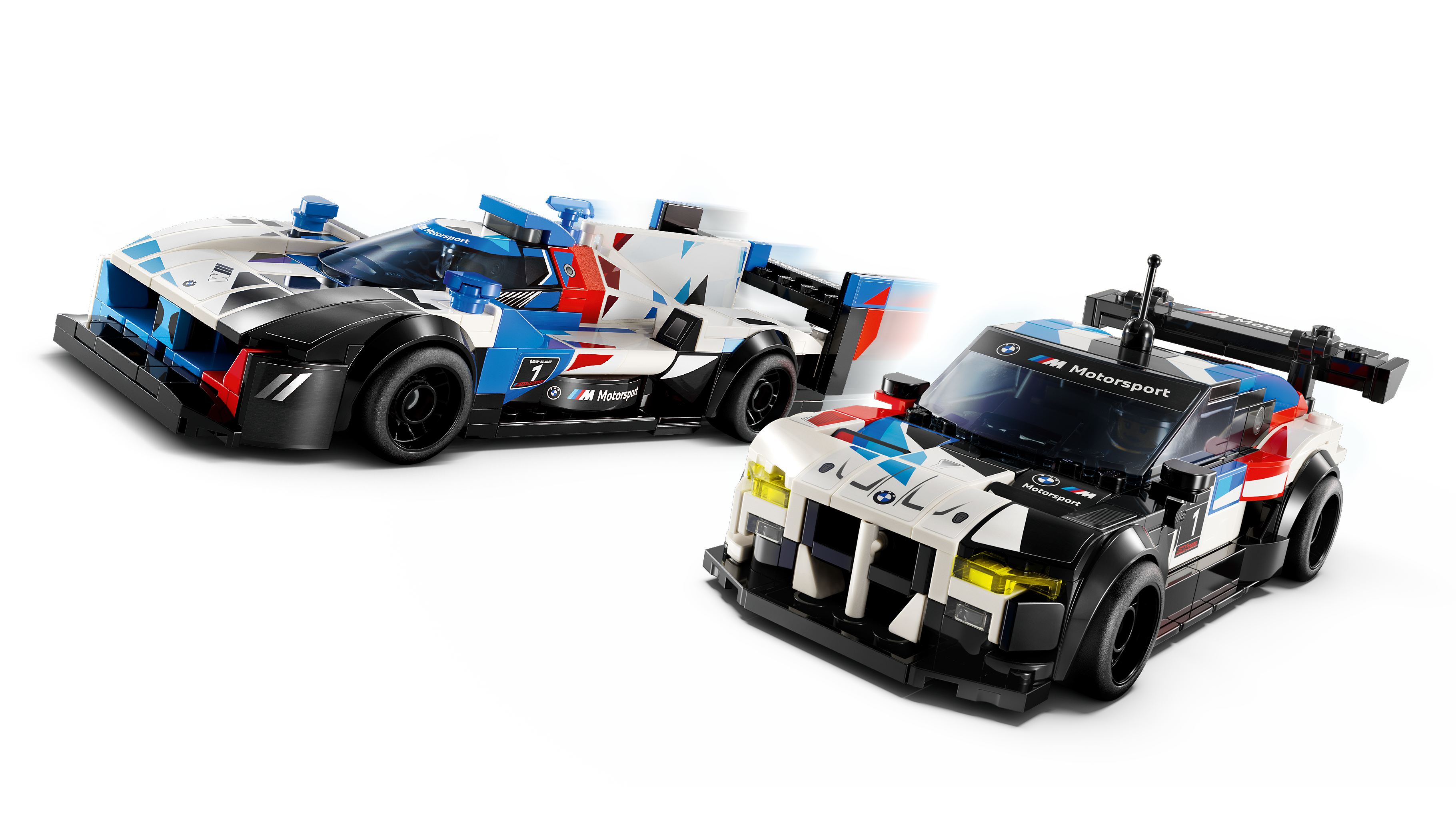 LEGO Speed Champions BMW M4 GT3 & BMW M Hybrid V8 Rennwagen 76922 - Bild 4