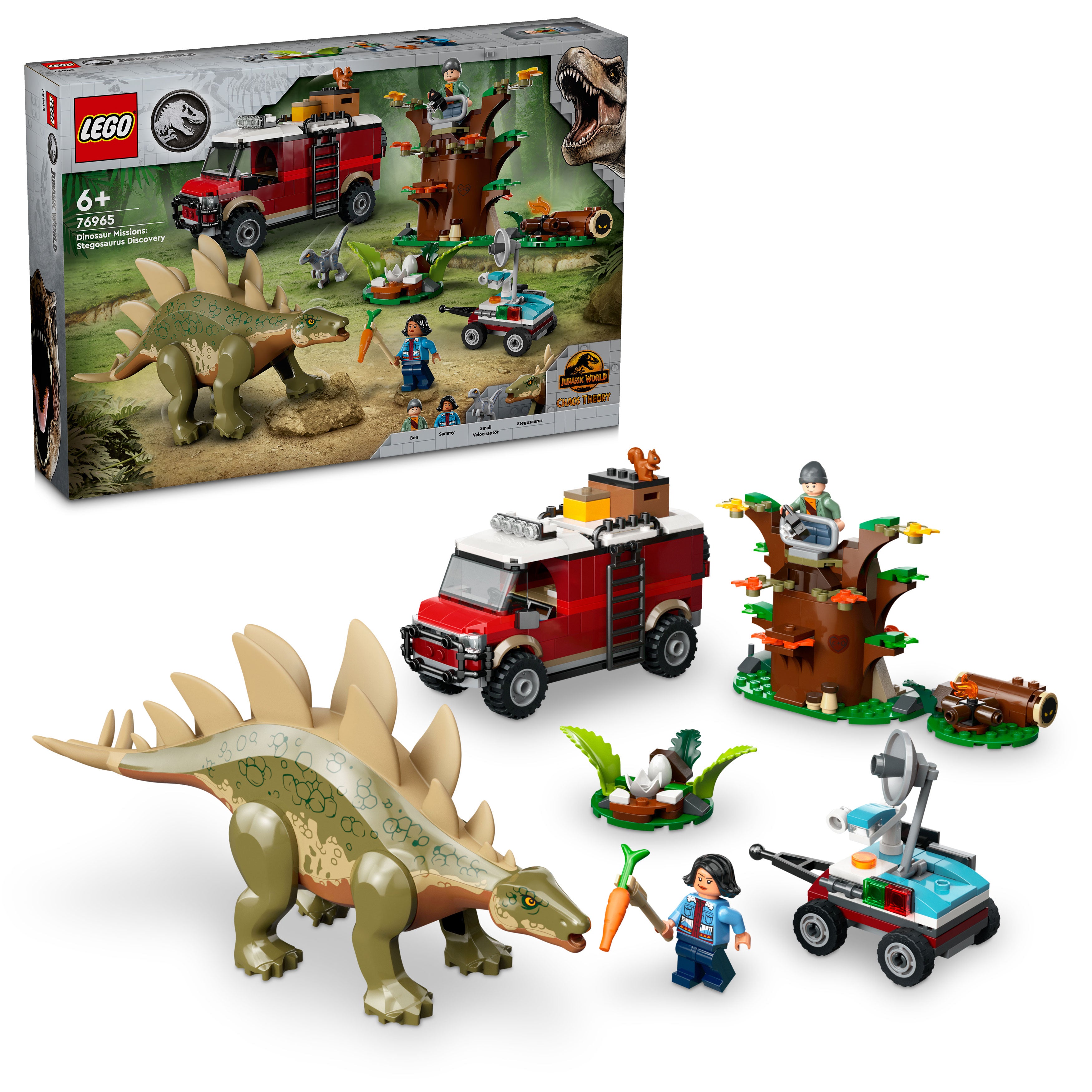 LEGO Jurassic World Dinosaurier-Missionen: Entdeckung des Stegosaurus 76965 - Bild 8