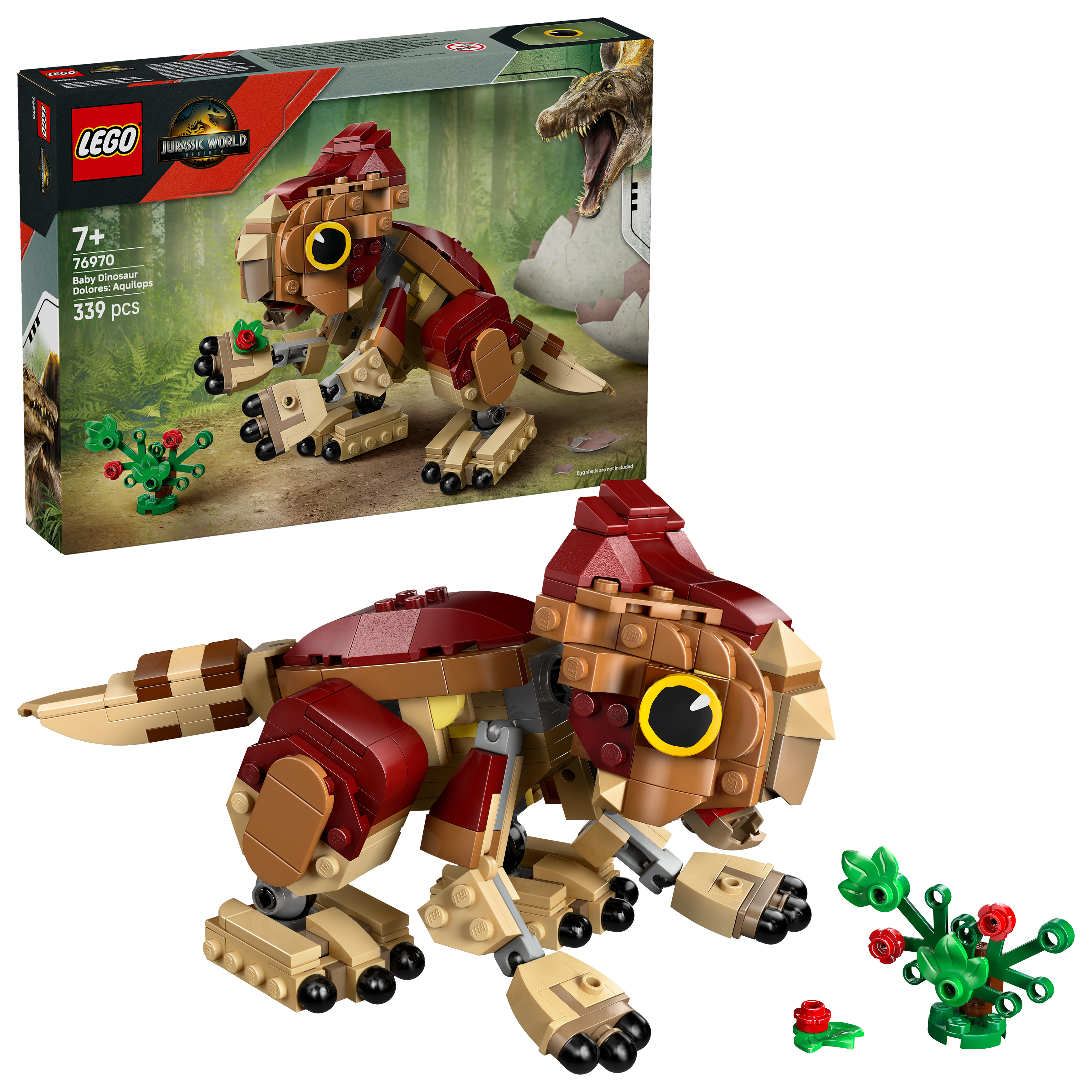 LEGO Jurassic World Babydinosaurier Dolores: Aquilops 76970 - Bild 7