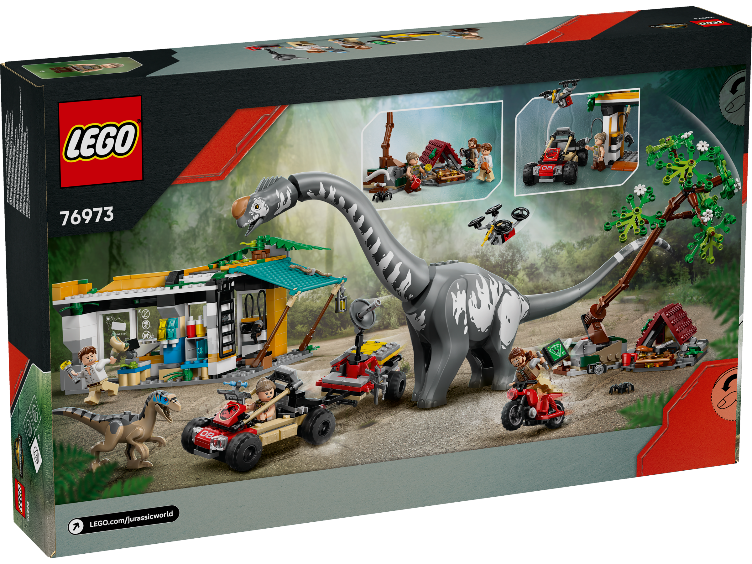 LEGO Jurassic Raptor & Titanosaurus: Grosse Fährtensuche 76973 - Bild 10