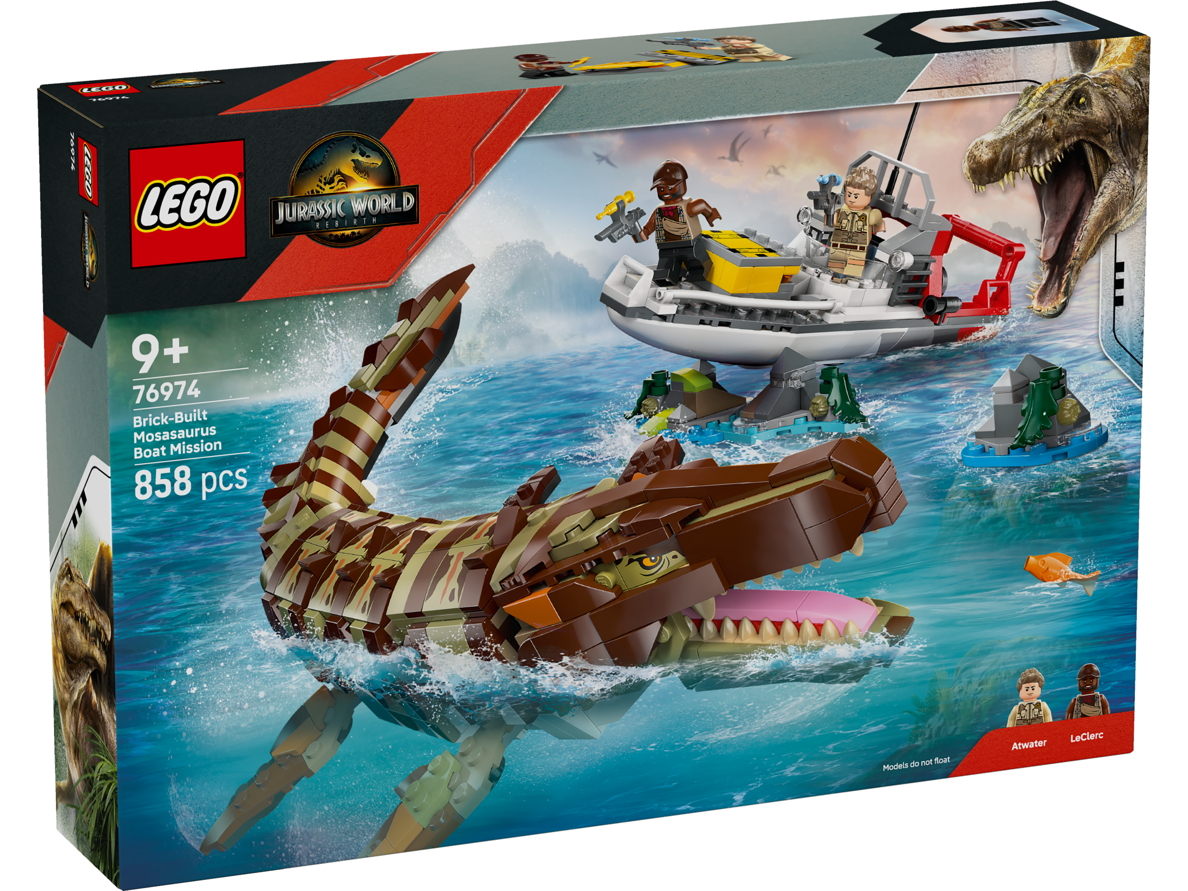 LEGO Jurassic  Mosasaurier: Die Bootmission 76974 - Bild 1