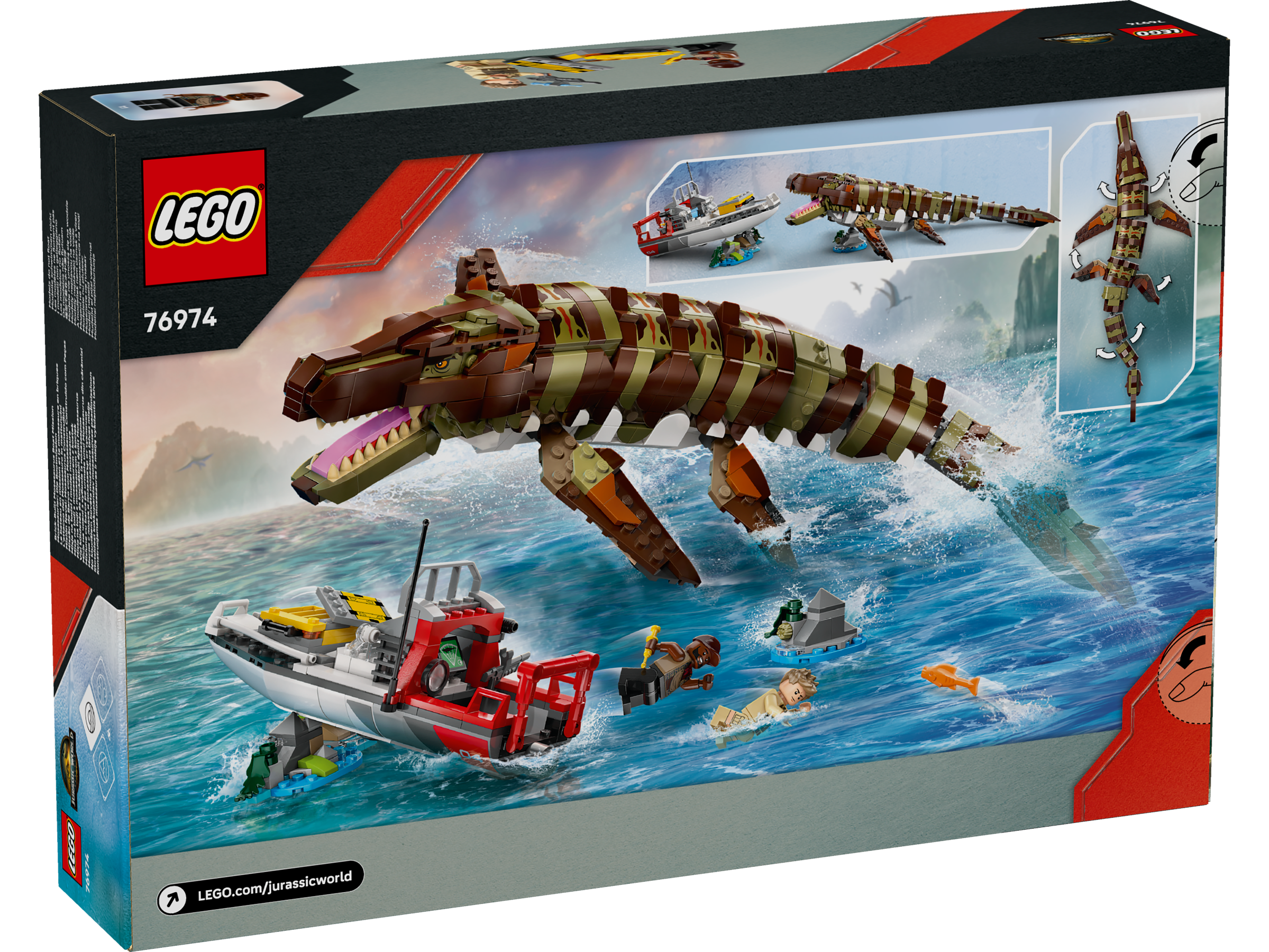 LEGO Jurassic  Mosasaurier: Die Bootmission 76974 - Bild 8