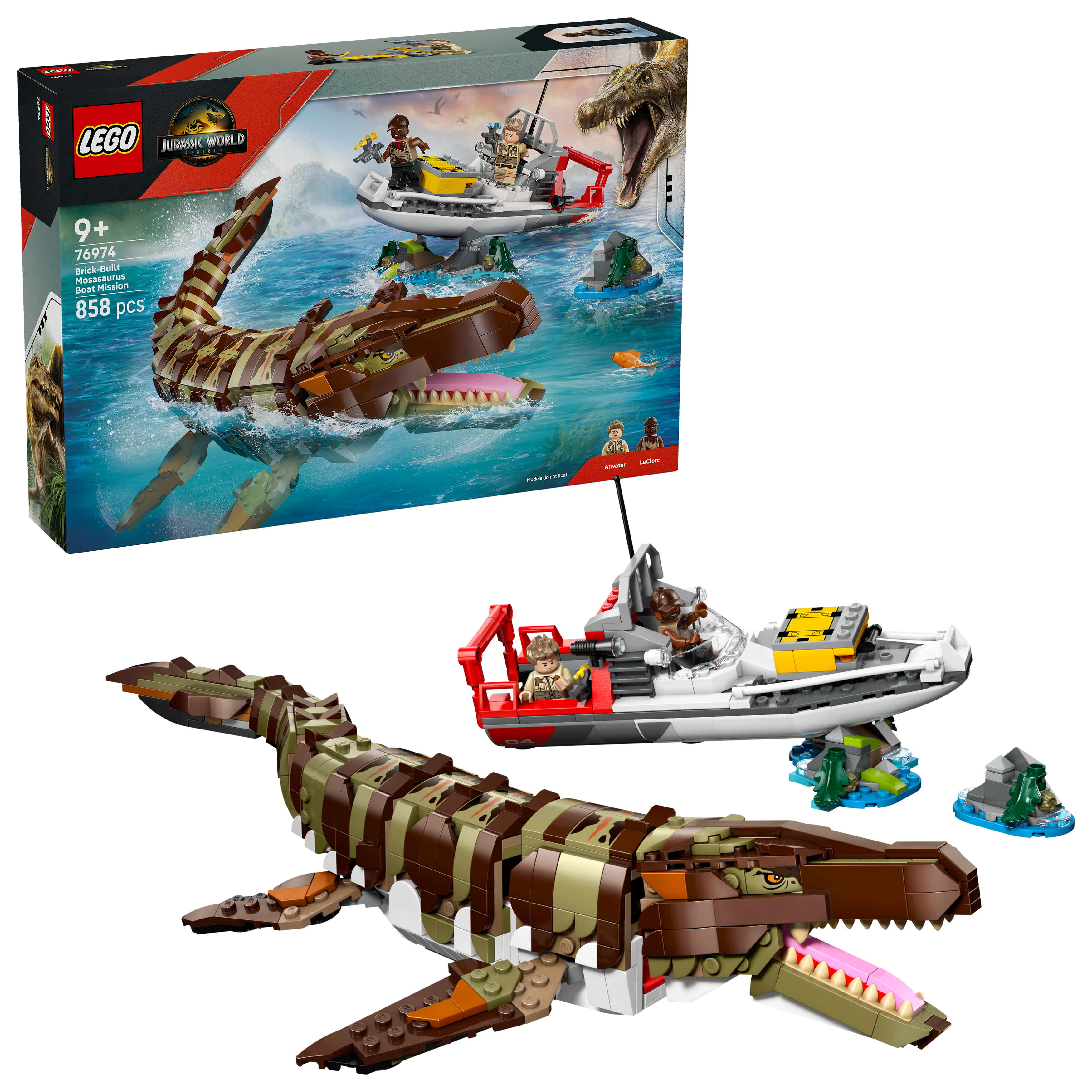LEGO Jurassic  Mosasaurier: Die Bootmission 76974 - Bild 7