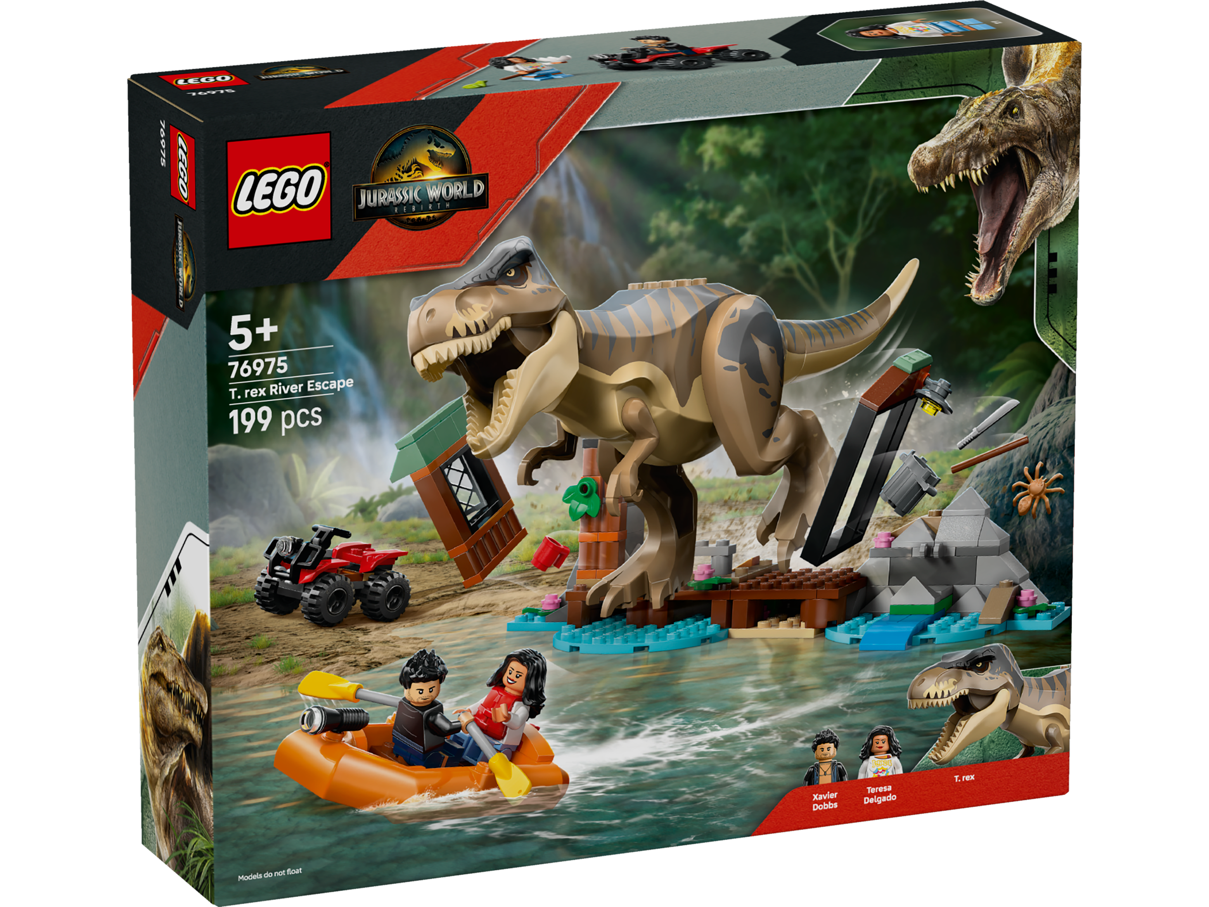 LEGO Jurassic World Flucht vor dem T.Rex 76975 - Bild 1