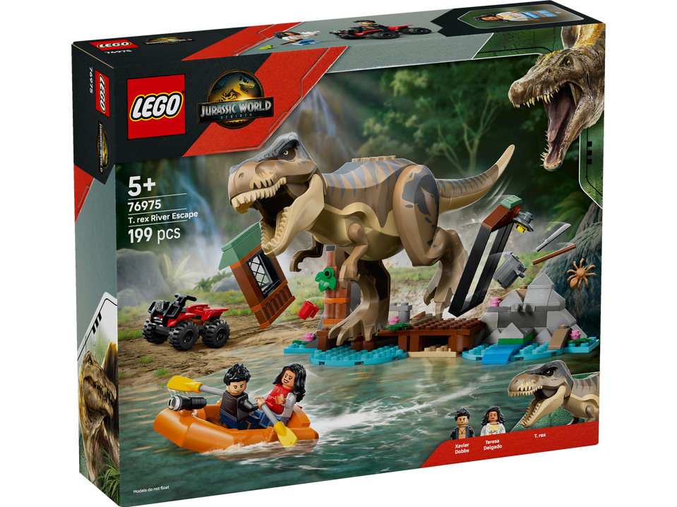LEGO Jurassic World Flucht vor dem T.Rex 76975