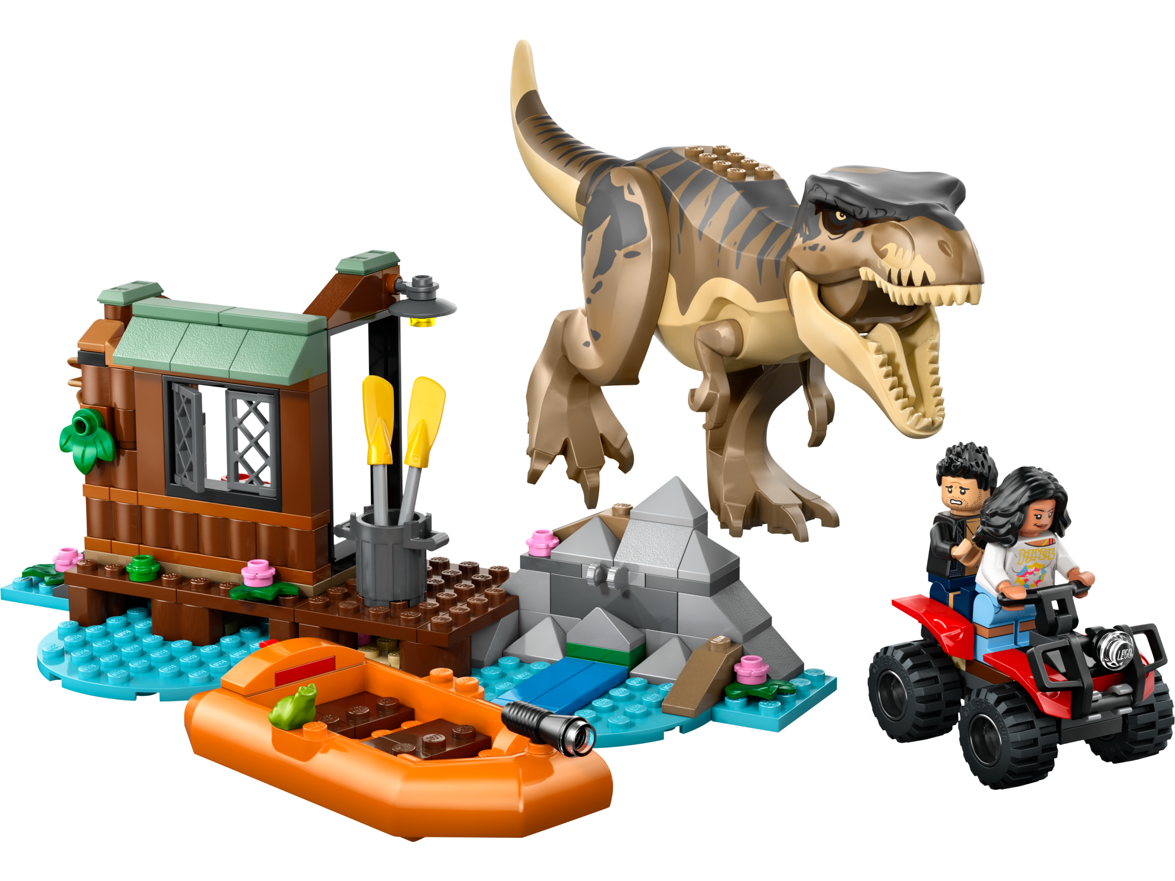 LEGO Jurassic World Flucht vor dem T.Rex 76975 - Bild 2