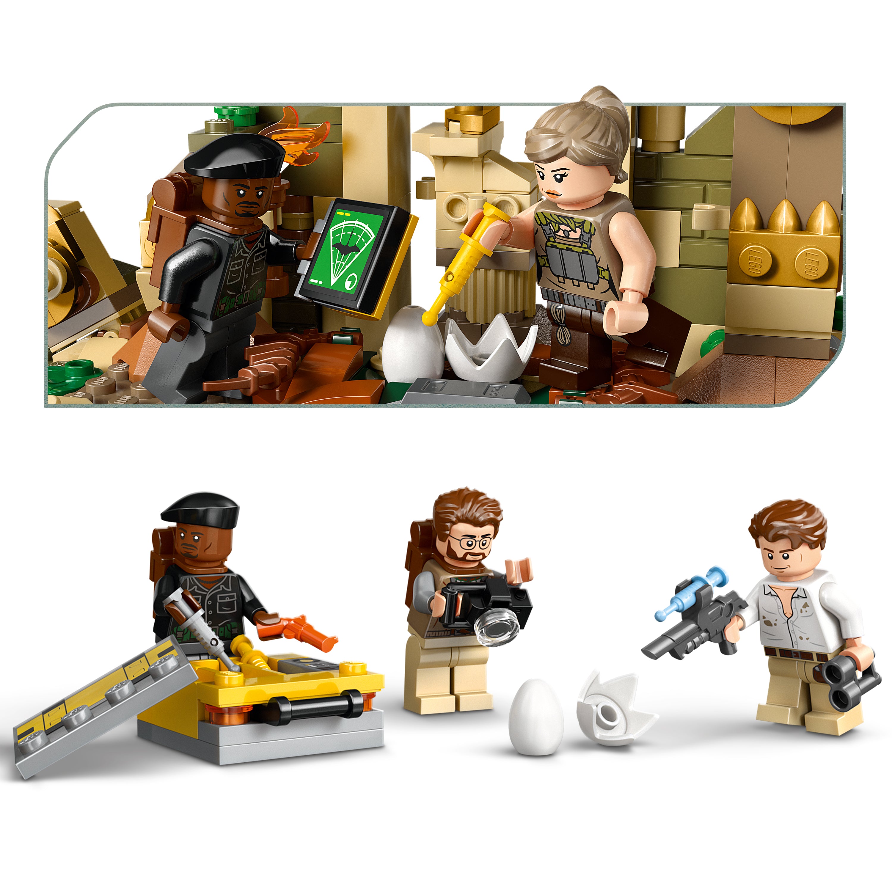 LEGO Jurassic World Spinosaurier & Quetzalcoatlus: Hubschrauber-Einsatz 76976 - Bild 6