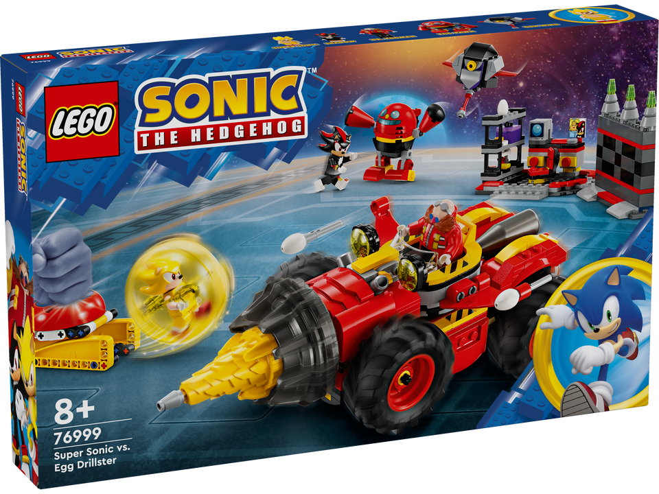 LEGO Sonic the Hedgehog™ Super Sonic vs. Egg Drillster 76999