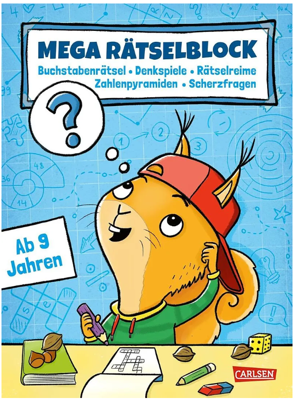 Mega Rätselblock ab 9J. - Bild 1