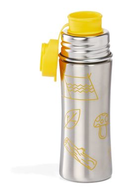 Affenzahn Edelstahltrinkflasche gelb - Bild 3
