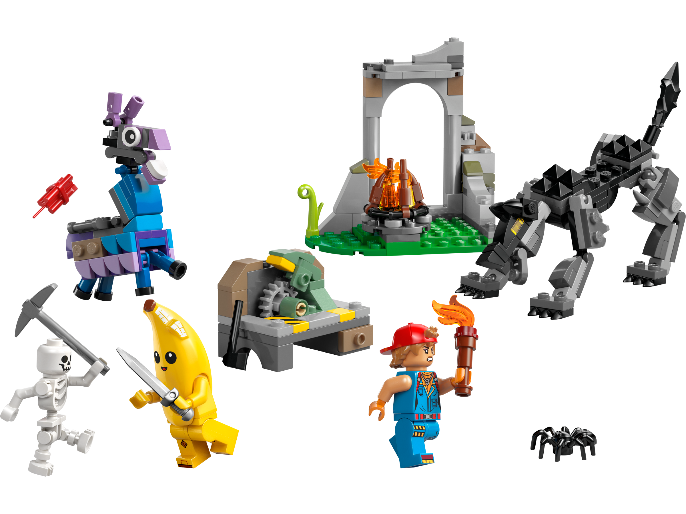 LEGO FORTNITE  77075 Das Lager von Schali und der Zündkerzenkünstlerin - Bild 2