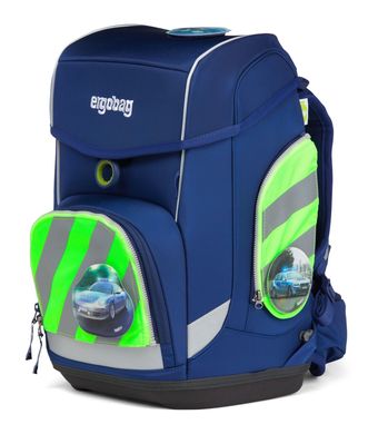 Ergobag Fluo Zip Set mit Reflektor grün - Bild 3