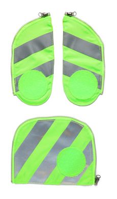 Ergobag Fluo Zip Set mit Reflektor grün - Bild 1