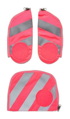 Ergobag Fluo Zip Set mit Reflektor pink - Bild 1