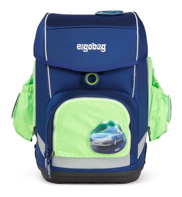 Ergobag Fluo Zip Set mit Seitentaschen grün - Bild 2