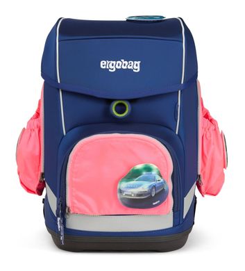 Ergobag Fluo Zip Set mit Seitentaschen pink - Bild 2