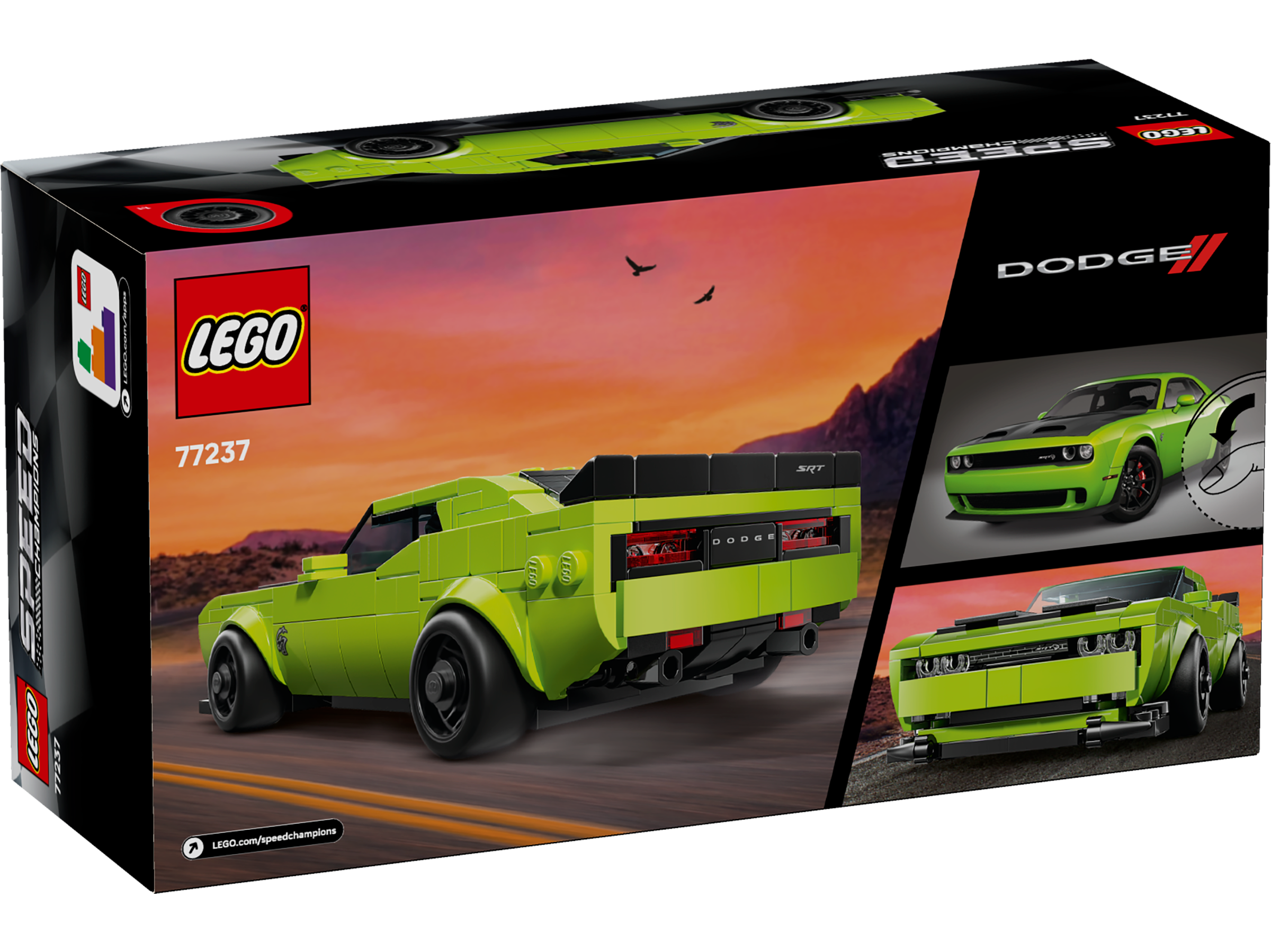 LEGO Speed Champions Dodge Challenger SRT Hellcat Sportwagen 77237 - Bild 8