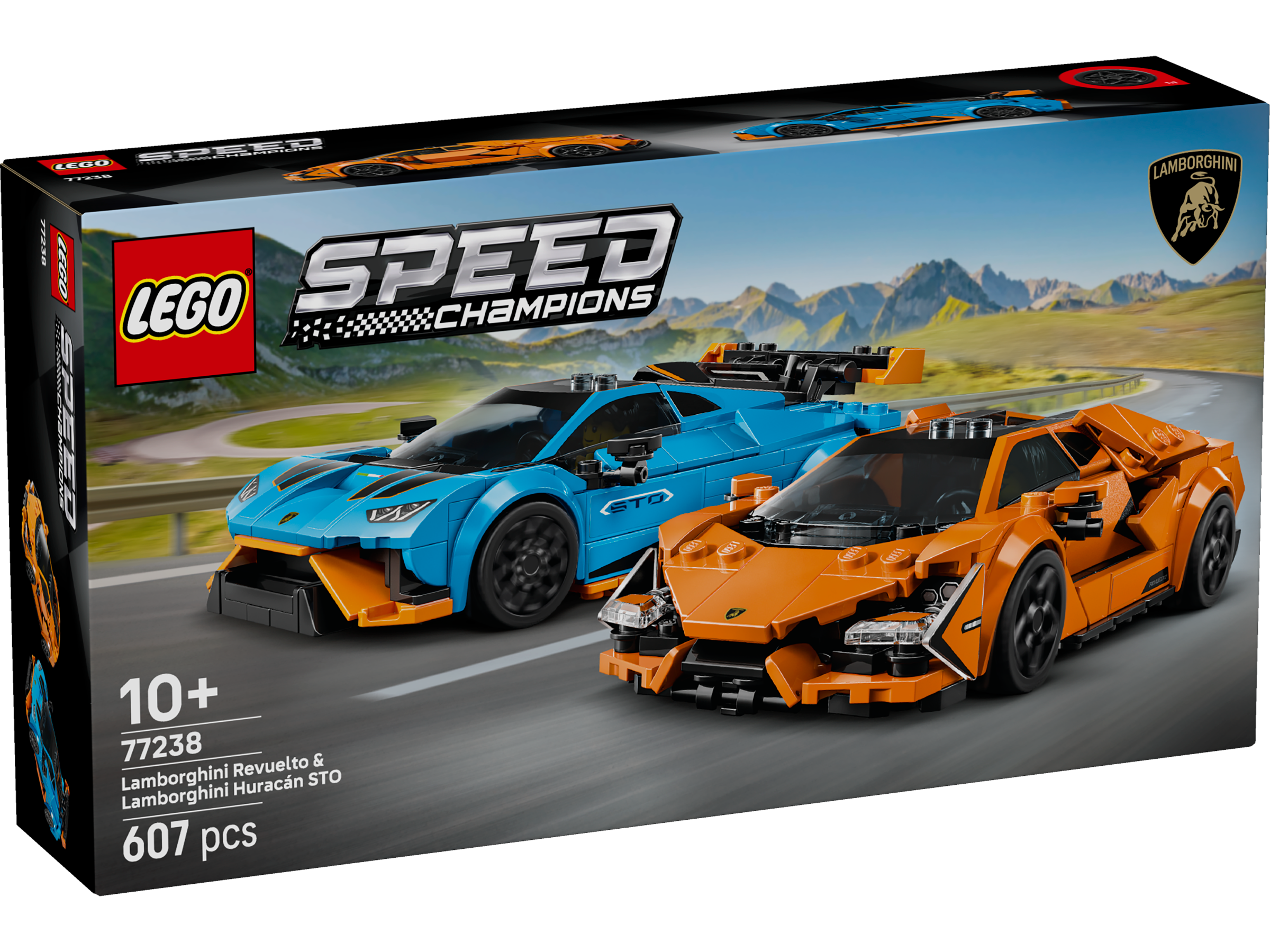 LEGO Speed Champions Lamborghini Revuelto und Huracán STO 77238 - Bild 1