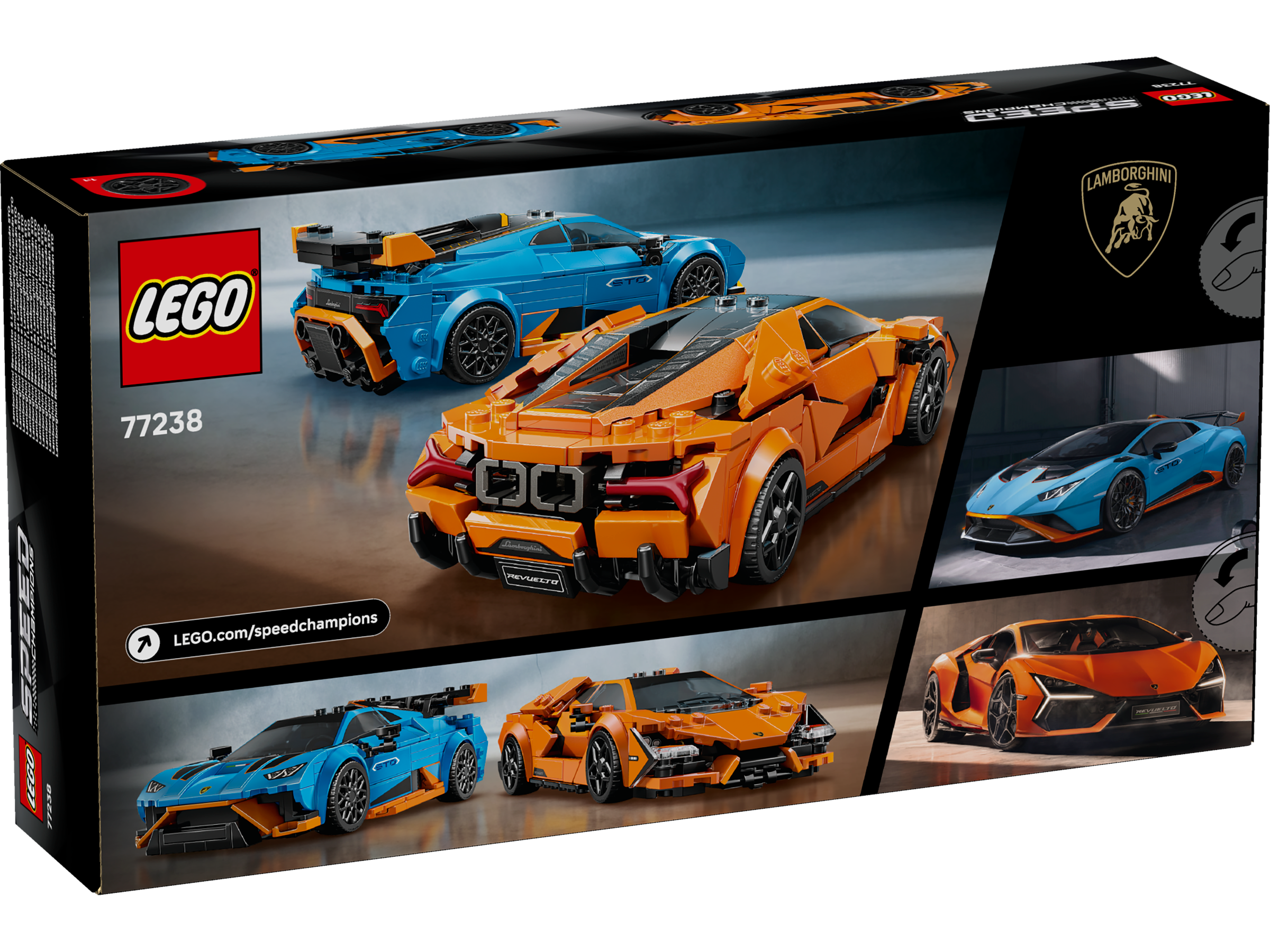 LEGO Speed Champions Lamborghini Revuelto und Huracán STO 77238 - Bild 8