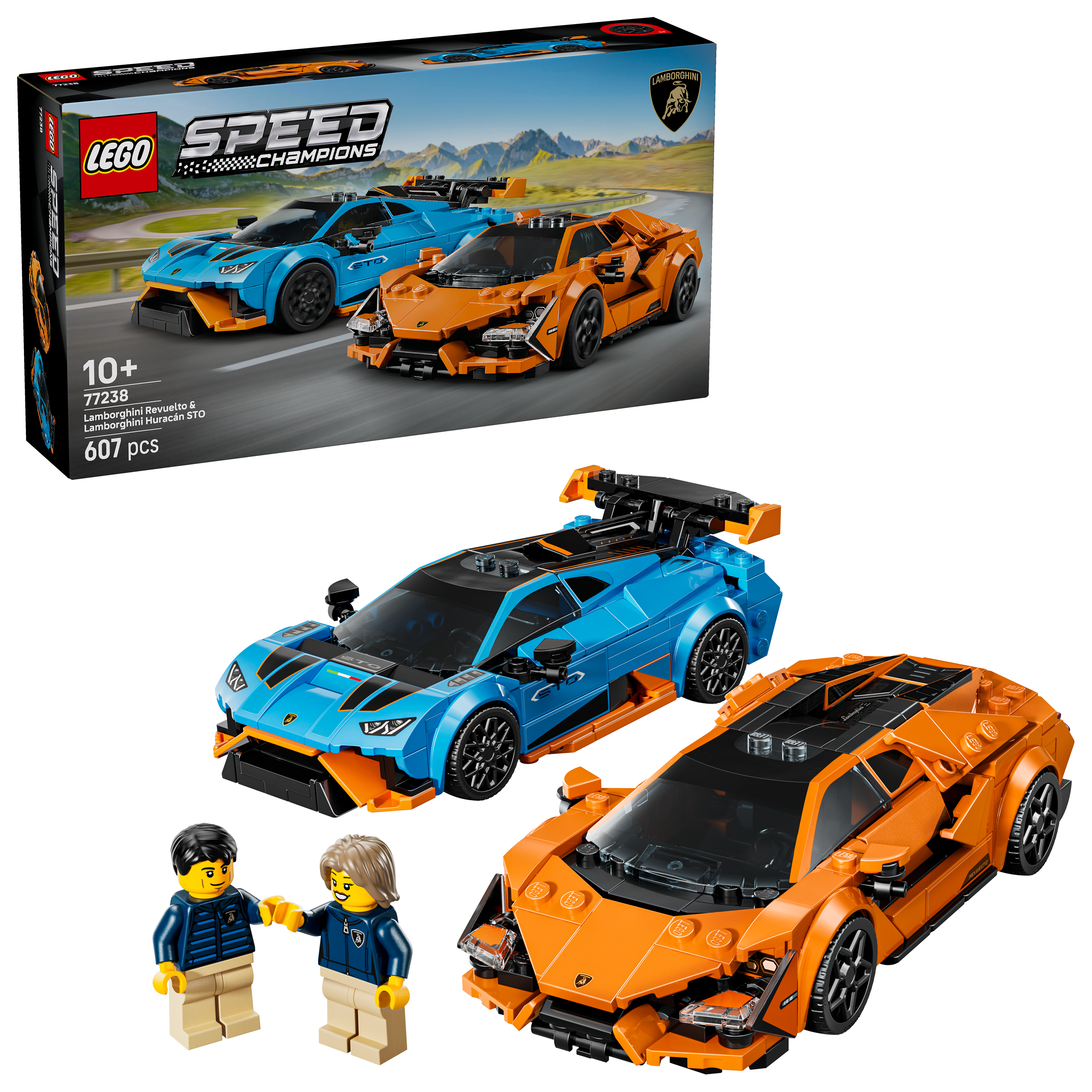 LEGO Speed Champions Lamborghini Revuelto und Huracán STO 77238 - Bild 7