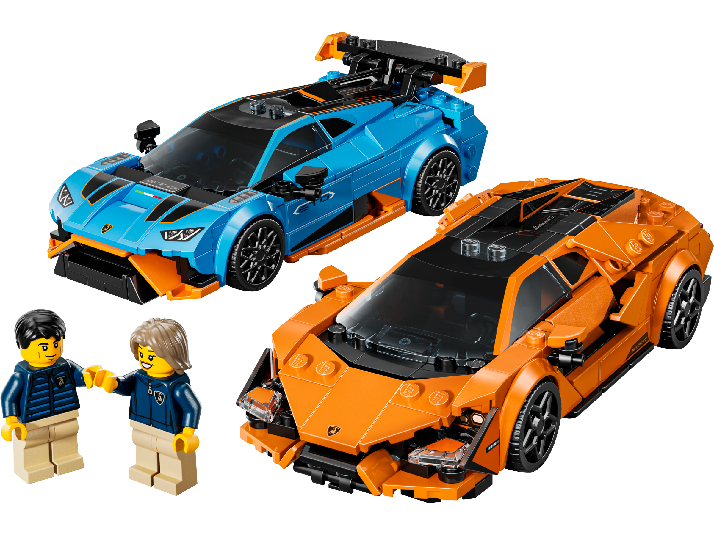 LEGO Speed Champions Lamborghini Revuelto und Huracán STO 77238 - Bild 2