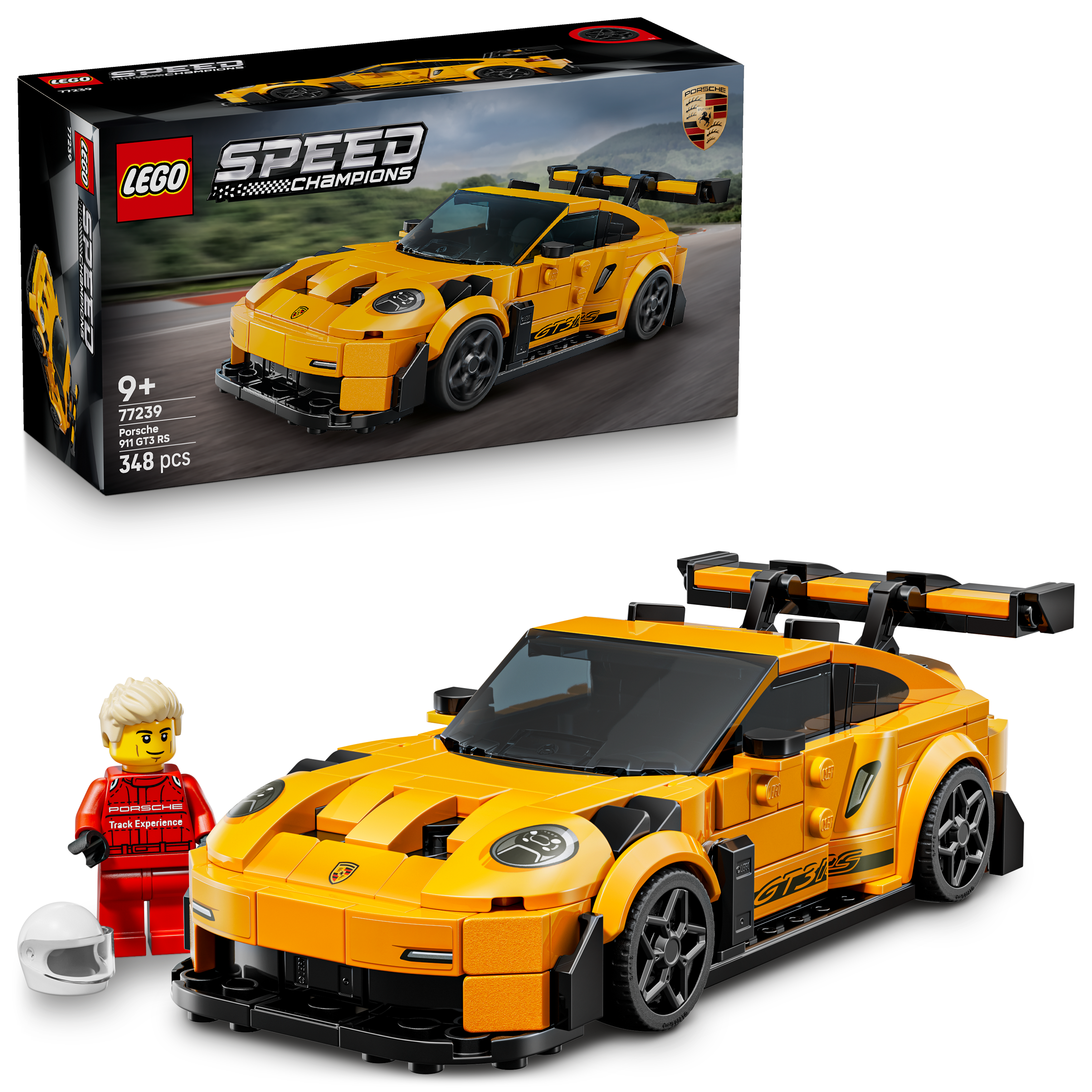 LEGO Speed Champions  Porsche 911 GT3 RS Supersportwagen 77239 - Bild 7