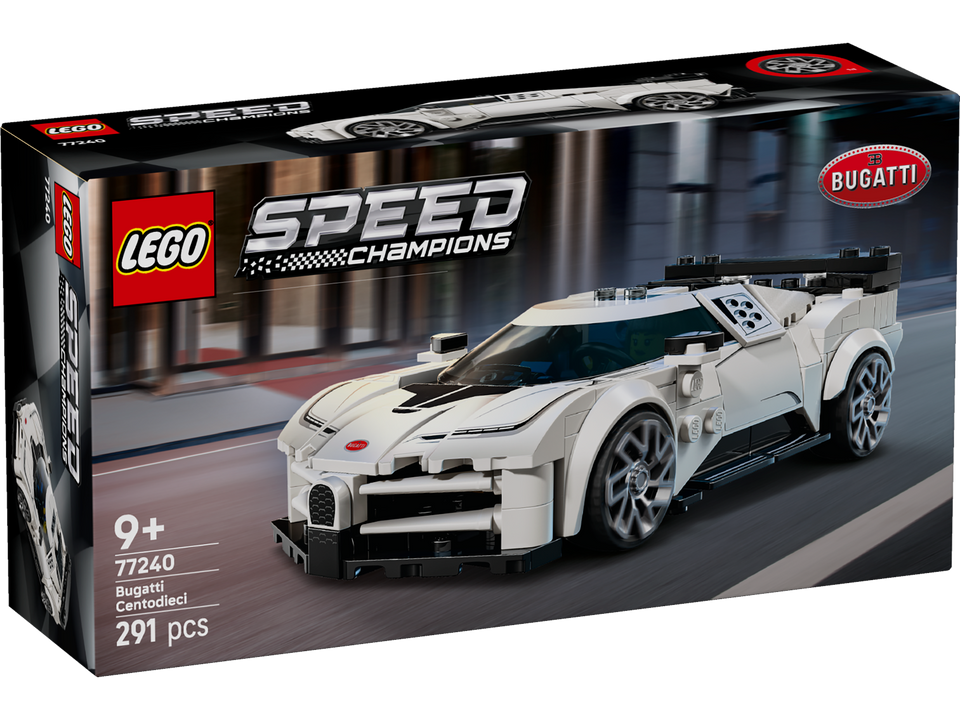 LEGO Speed Champions  Bugatti Centodieci Hypersportwagen 77240