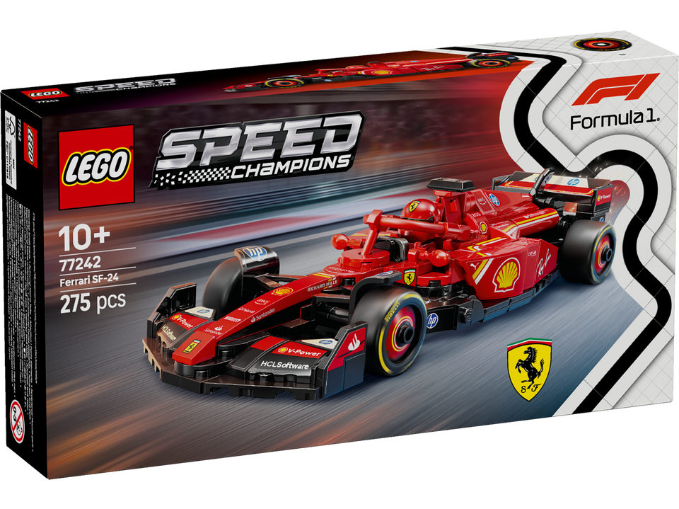 LEGO Speed Champions Ferrari SF - 24 F1® Rennauto 77242