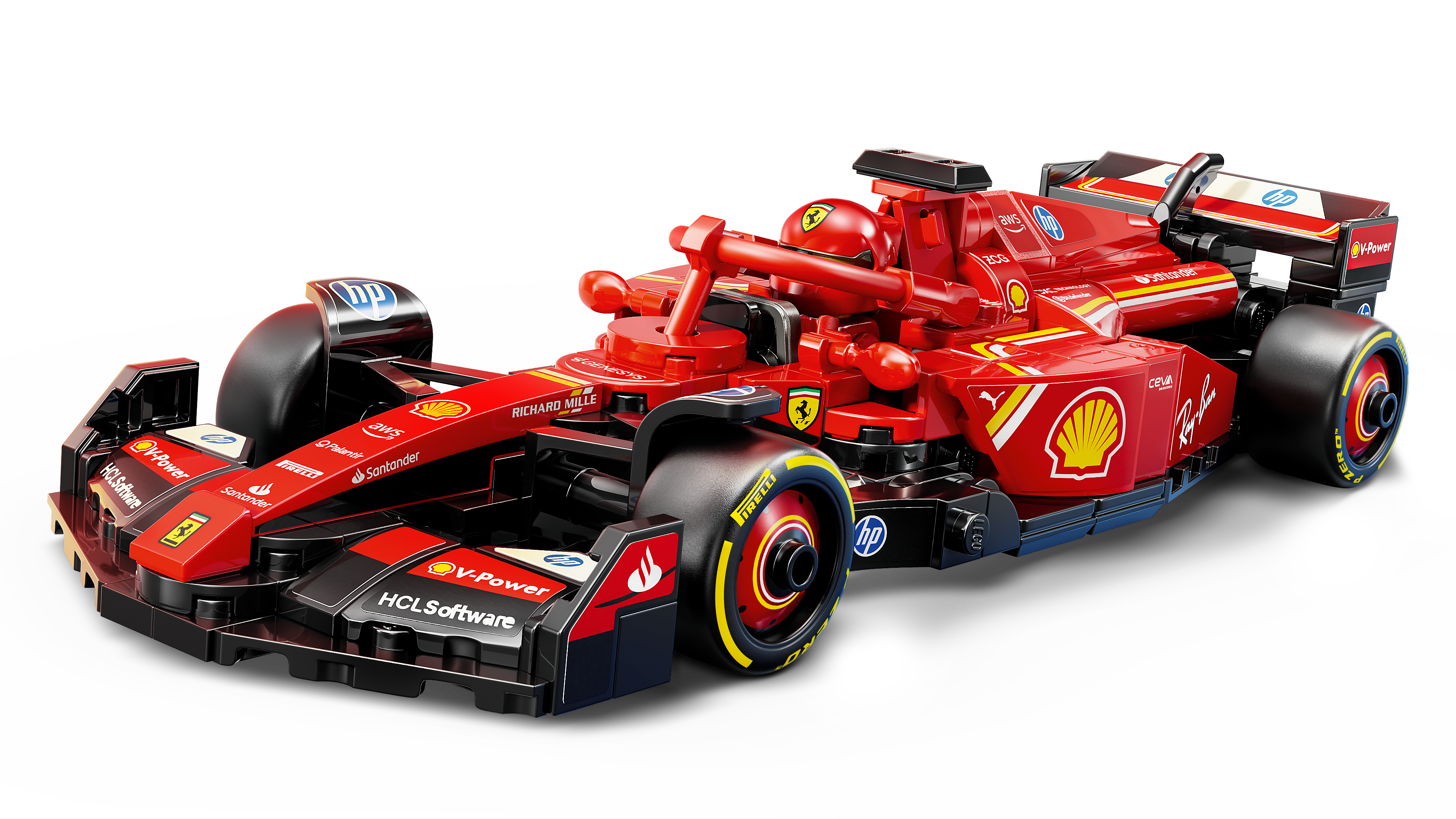 LEGO Speed Champions Ferrari SF - 24 F1® Rennauto 77242 - Bild 3