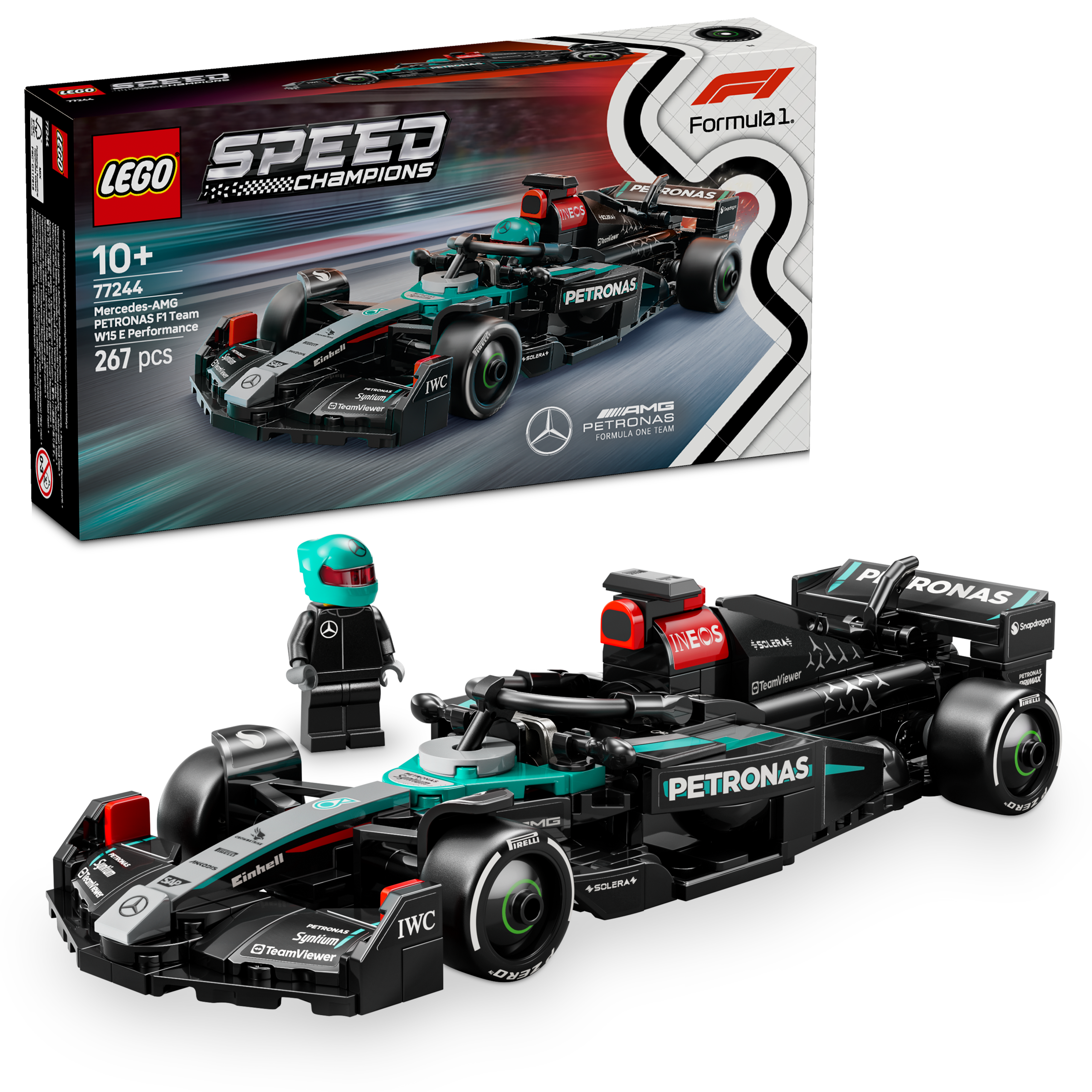 LEGO Speed Champions Mercedes-AMG F1® W15 Rennauto 77244 - Bild 10