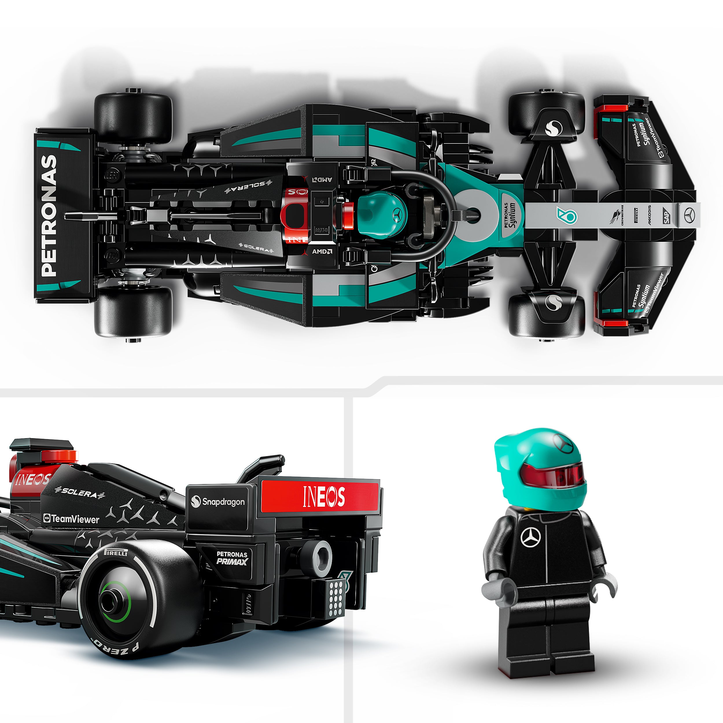 LEGO Speed Champions Mercedes-AMG F1® W15 Rennauto 77244 - Bild 8