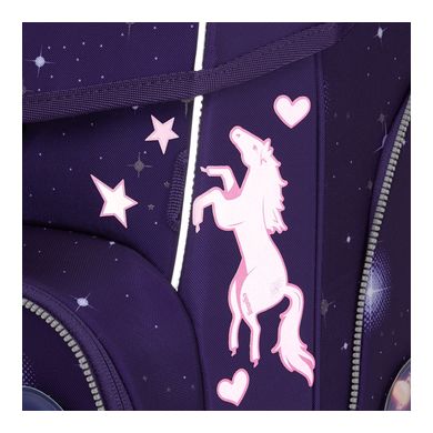 Ergobag Reflexie-Sticker Pferde lila - Bild 3