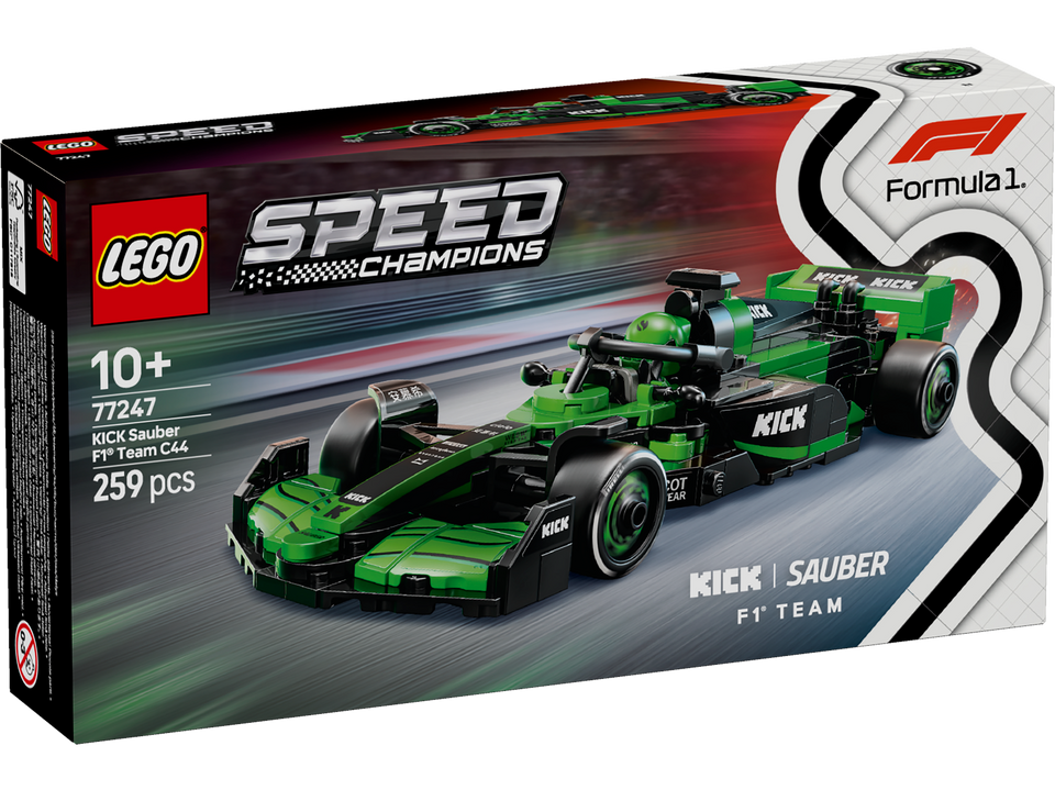 LEGO Speed Champions KICK Sauber F1® Team C44 Rennauto 77247